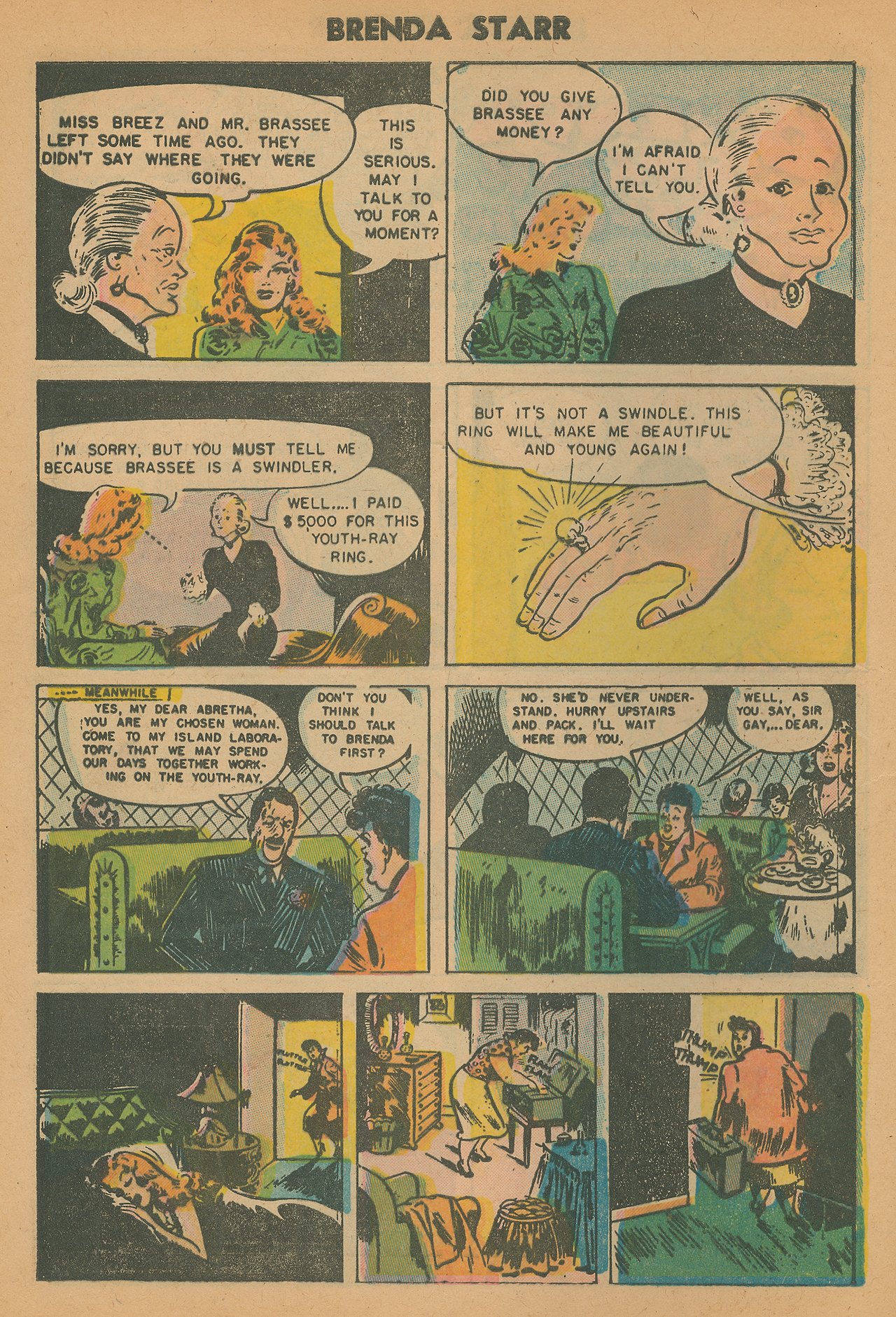 Read online Brenda Starr (1948) comic -  Issue #15 - 8