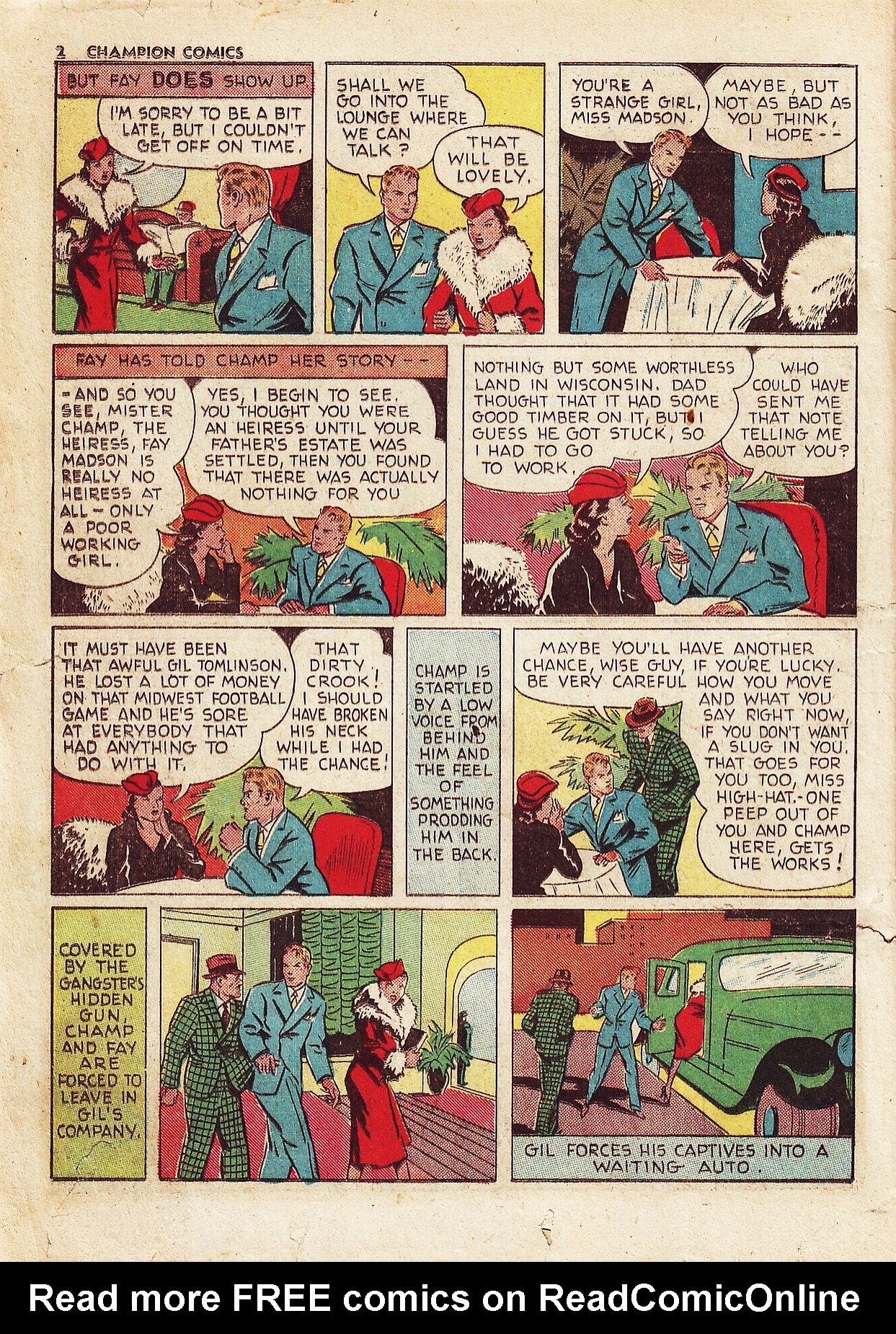 Read online Champion Comics comic -  Issue #6 - 4