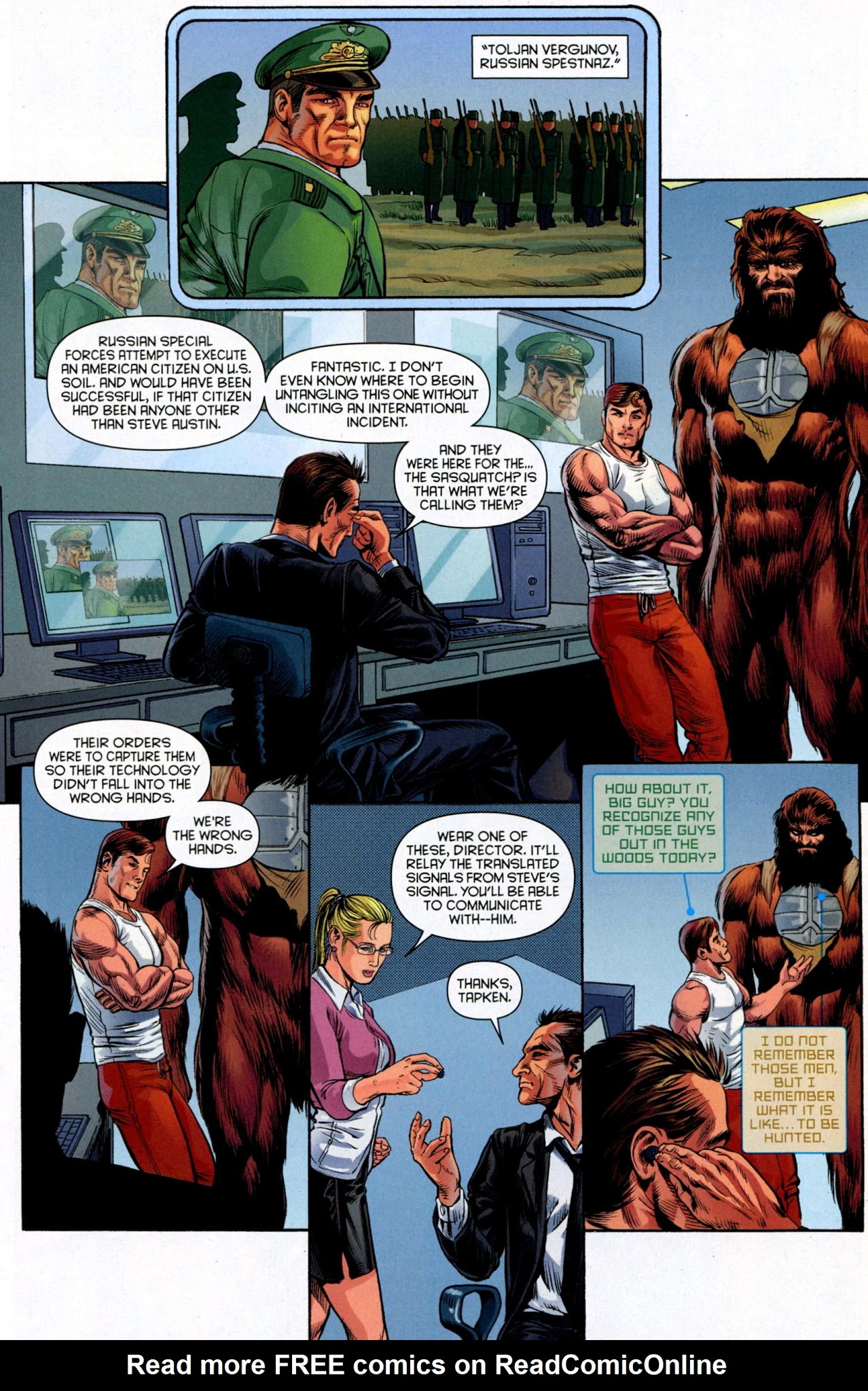 Read online Bionic Man comic -  Issue #14 - 11