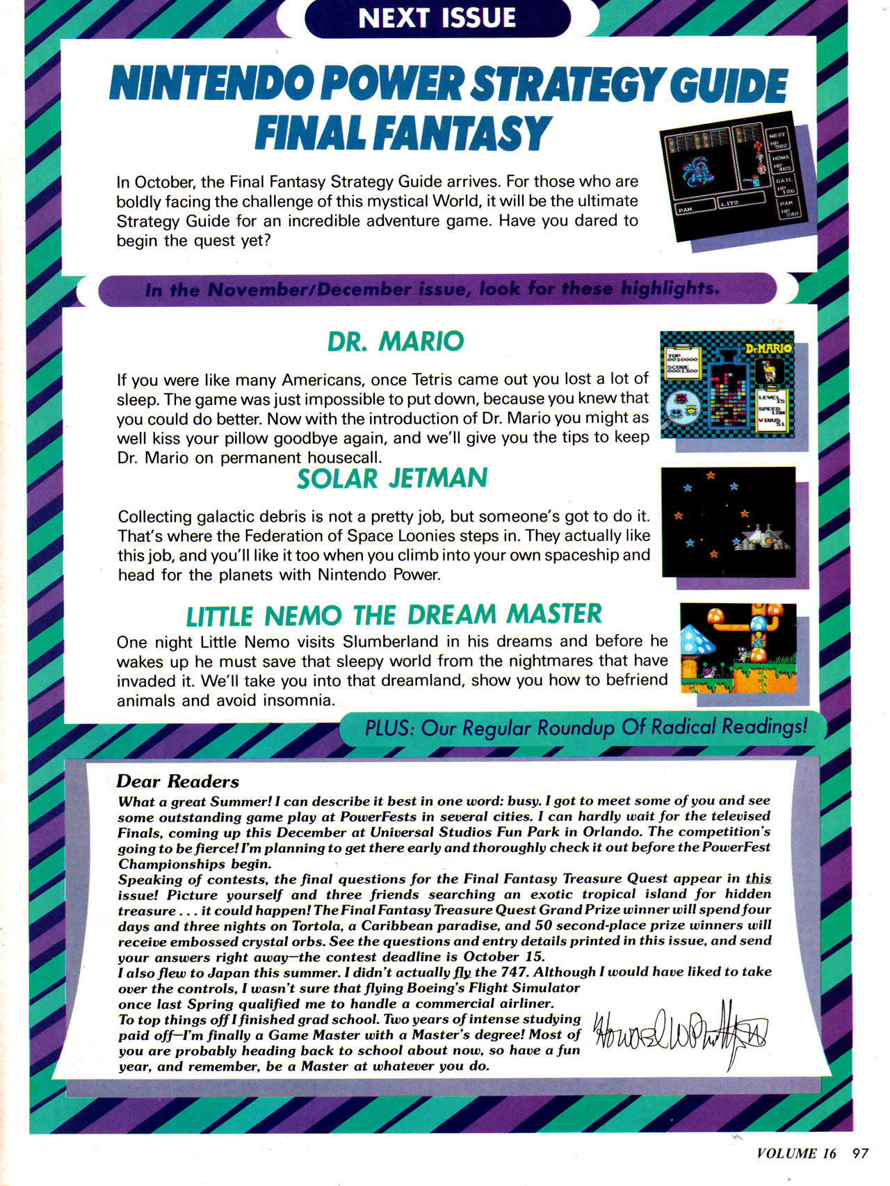 Read online Nintendo Power comic -  Issue #16 - 104