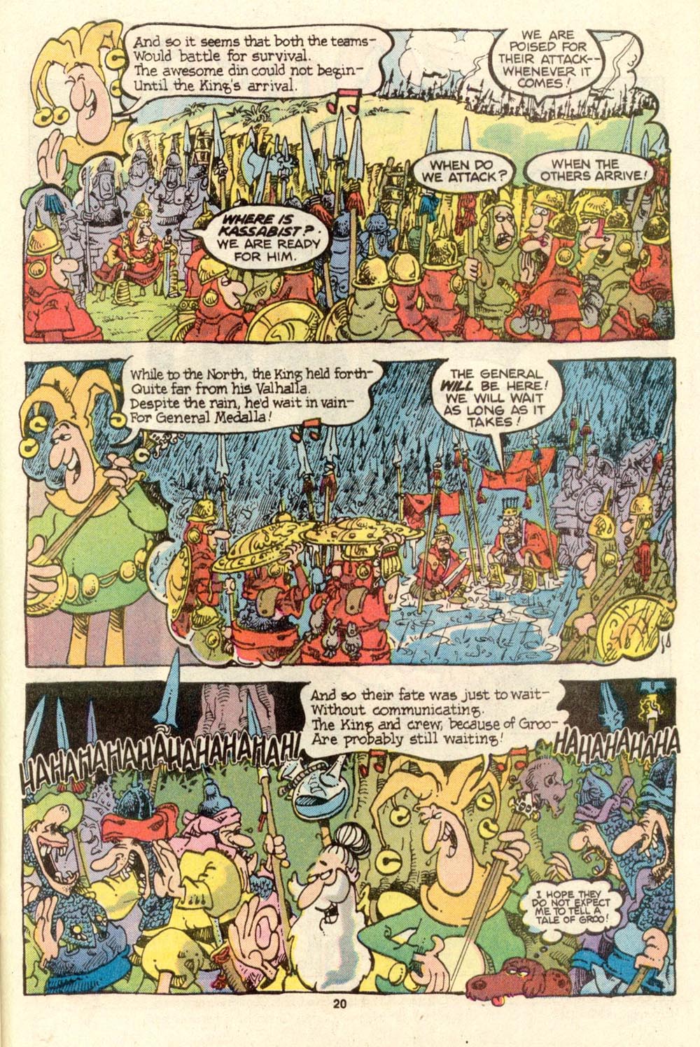 Read online Sergio Aragonés Groo the Wanderer comic -  Issue #27 - 20