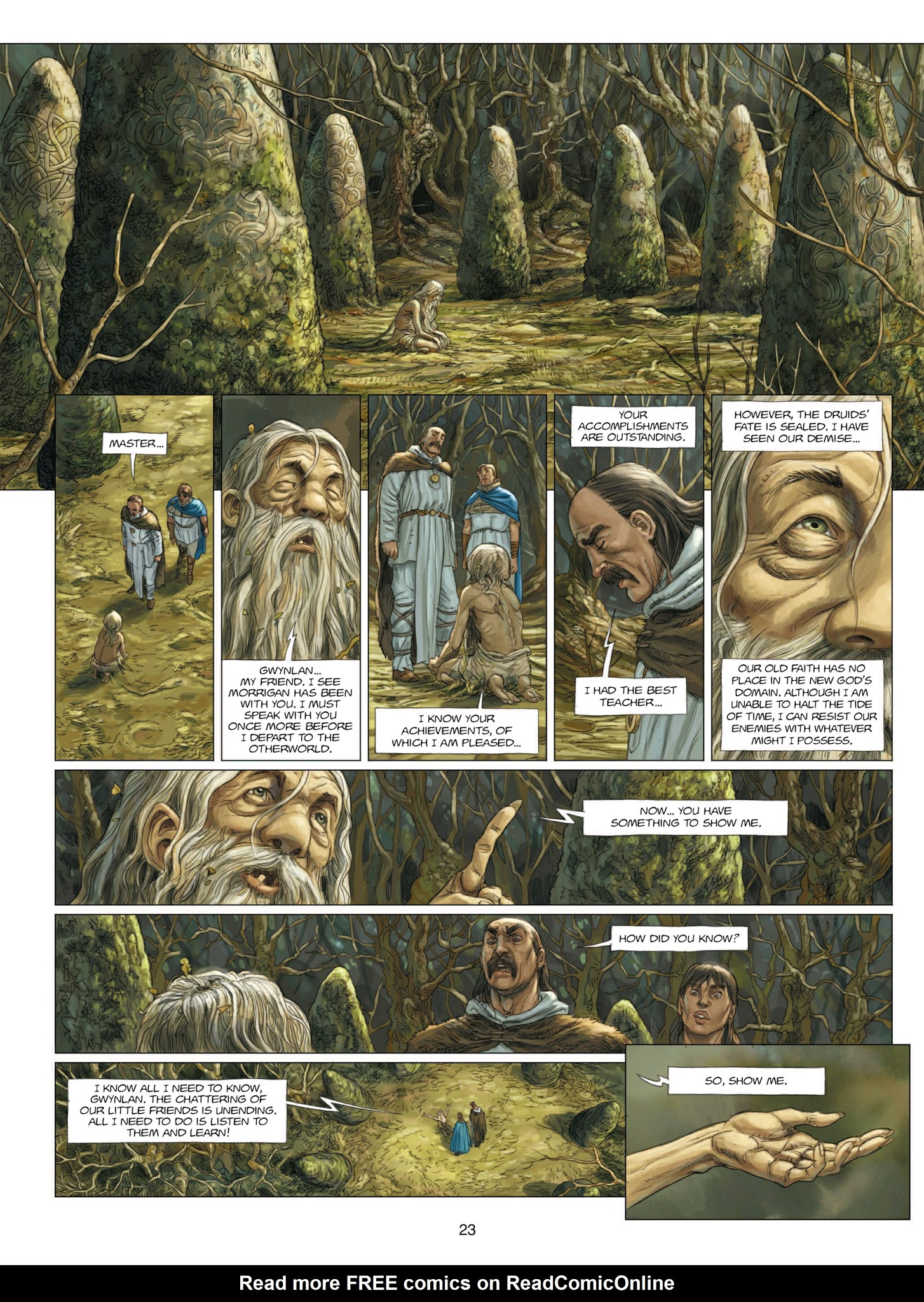 Read online Druids comic -  Issue #3 - 23