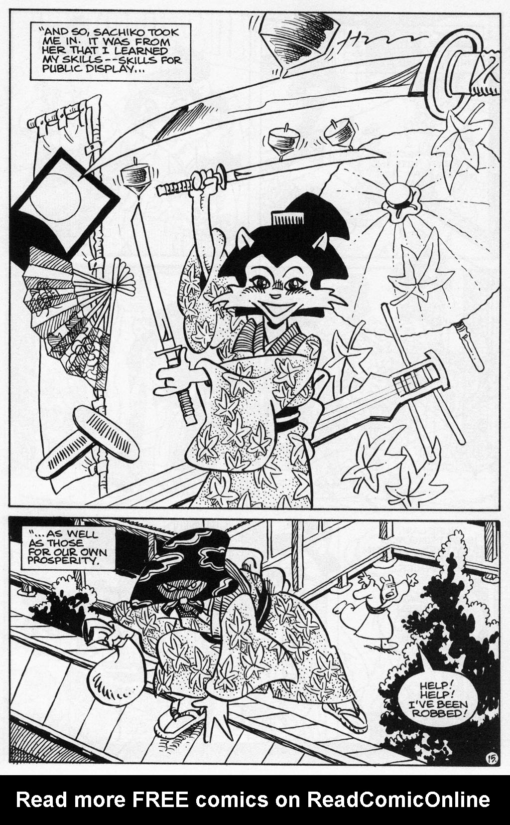 Read online Usagi Yojimbo (1996) comic -  Issue #52 - 17