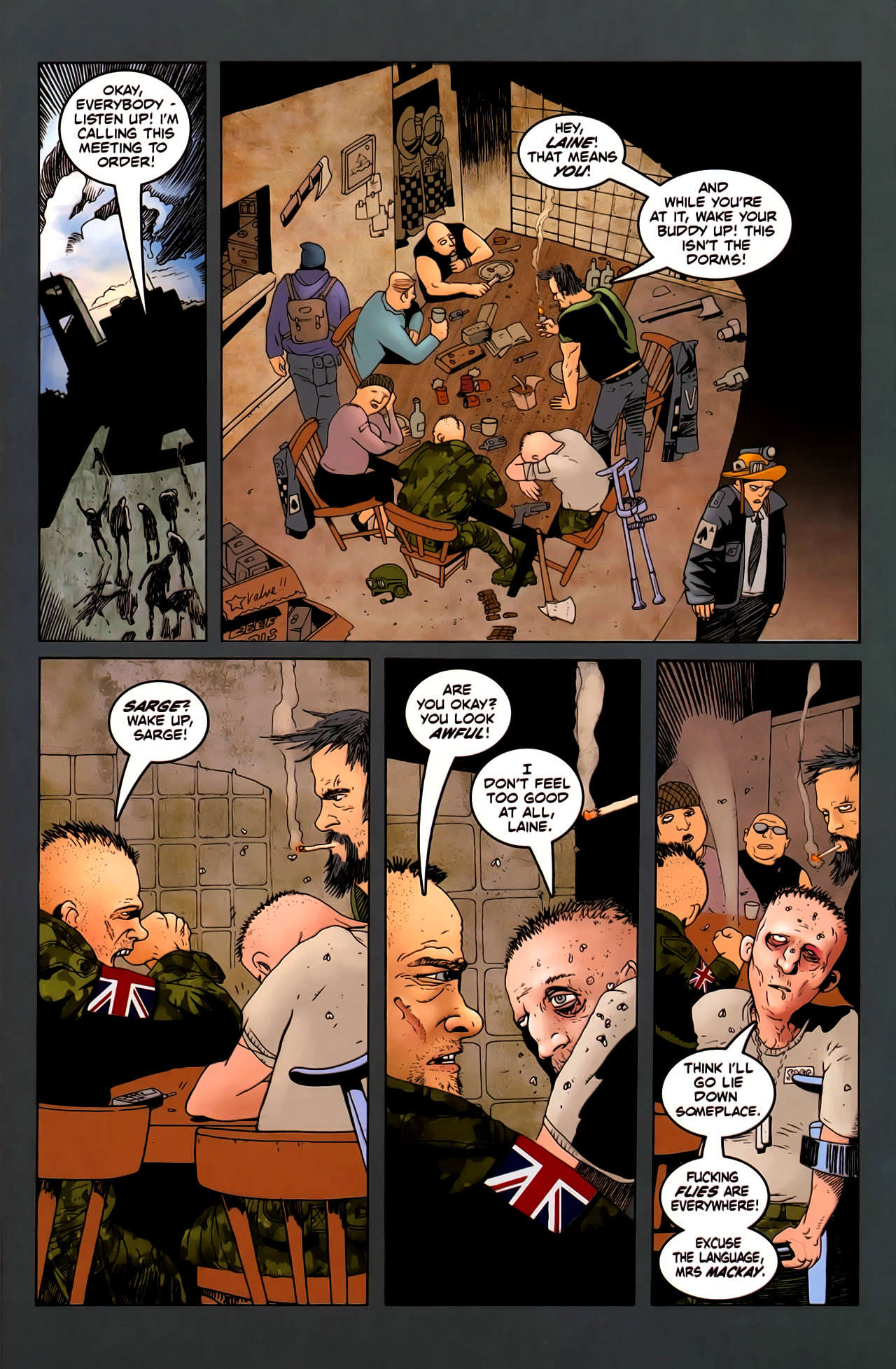 Read online The Dead: Kingdom of Flies comic -  Issue #4 - 12