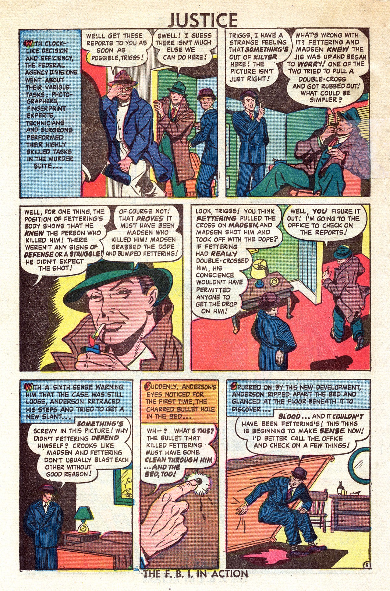 Read online Justice Comics (1947) comic -  Issue #4 - 28