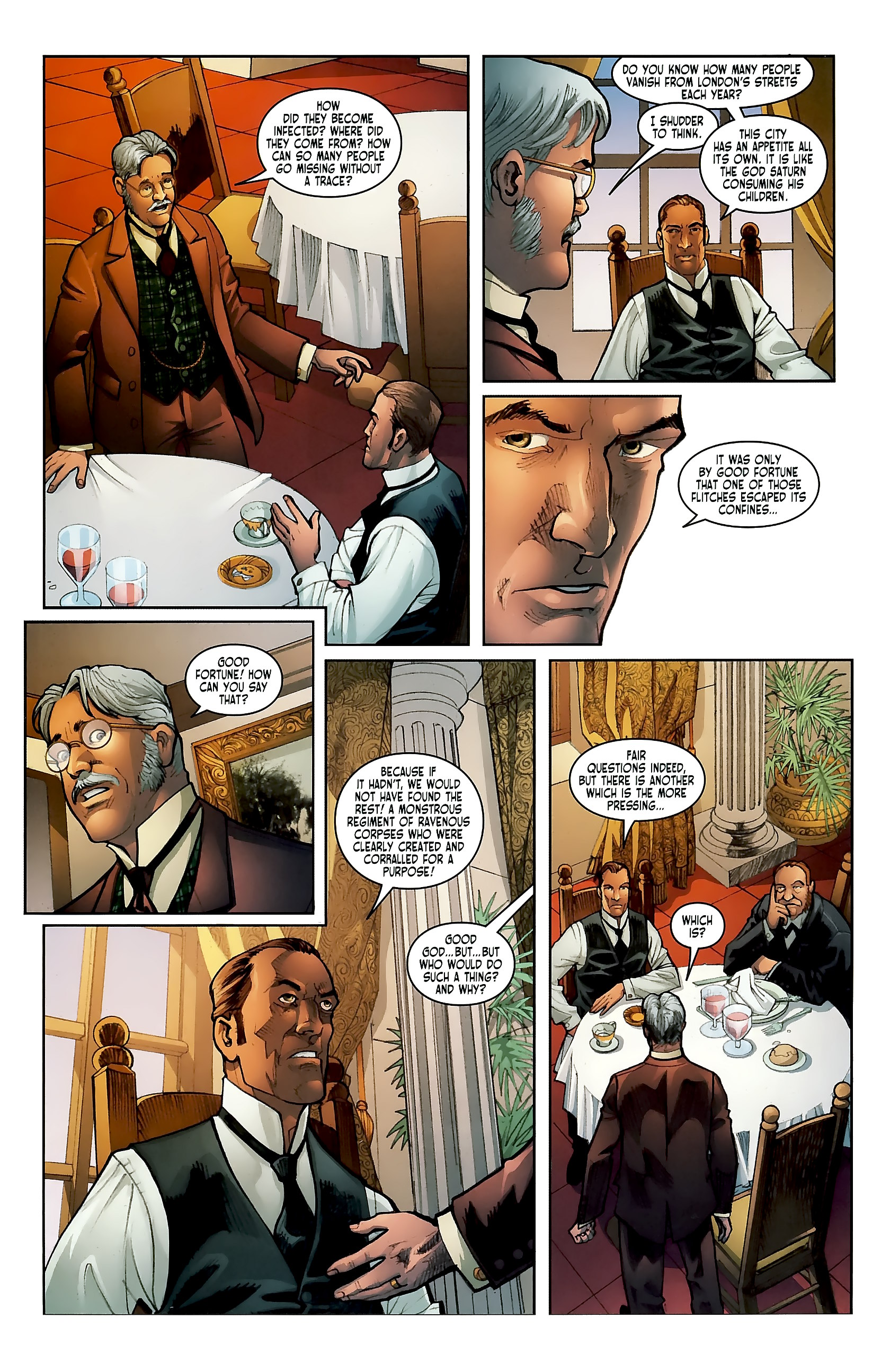 Read online Victorian Undead comic -  Issue #3 - 10