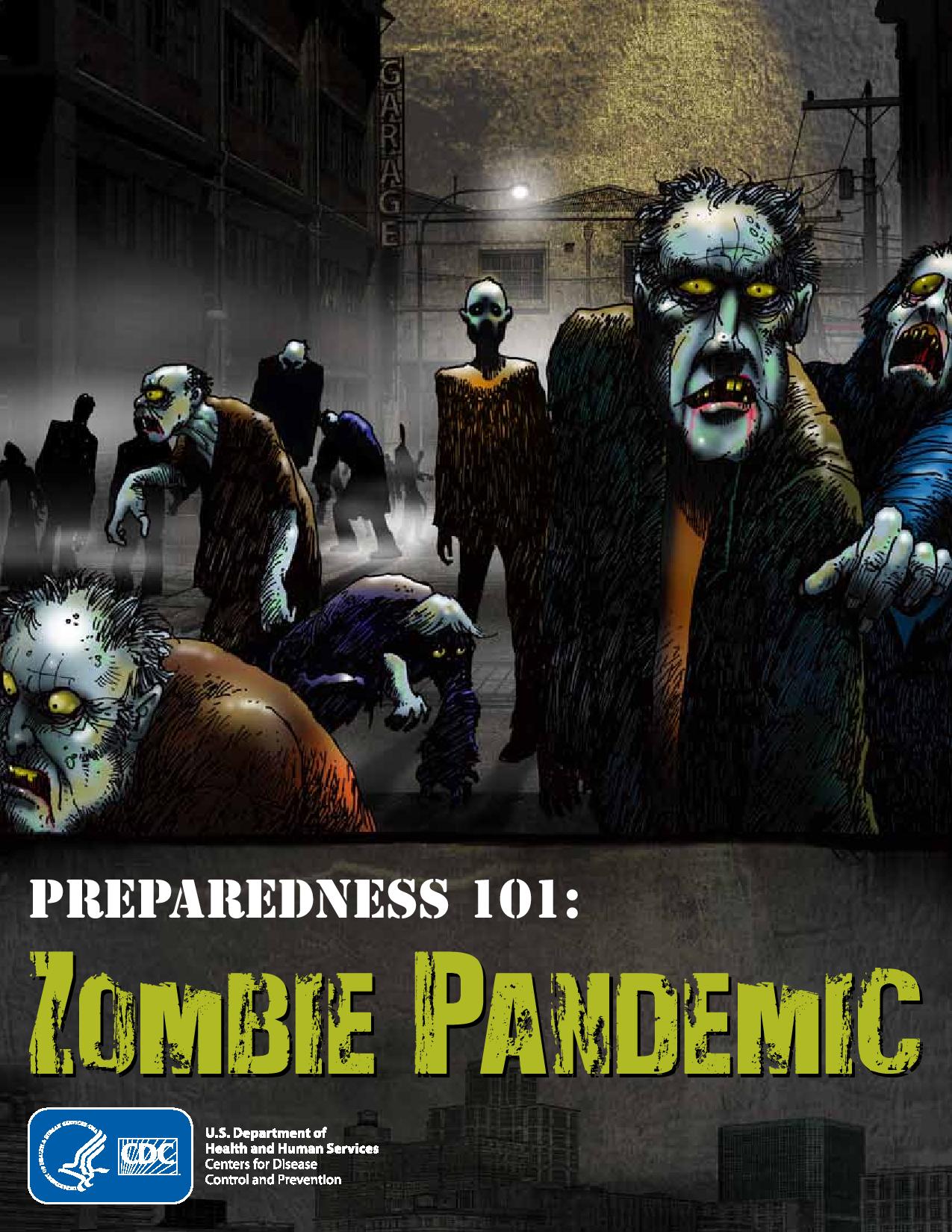 Read online Preparedness 101: A Zombie Pandemic comic -  Issue # Full - 1