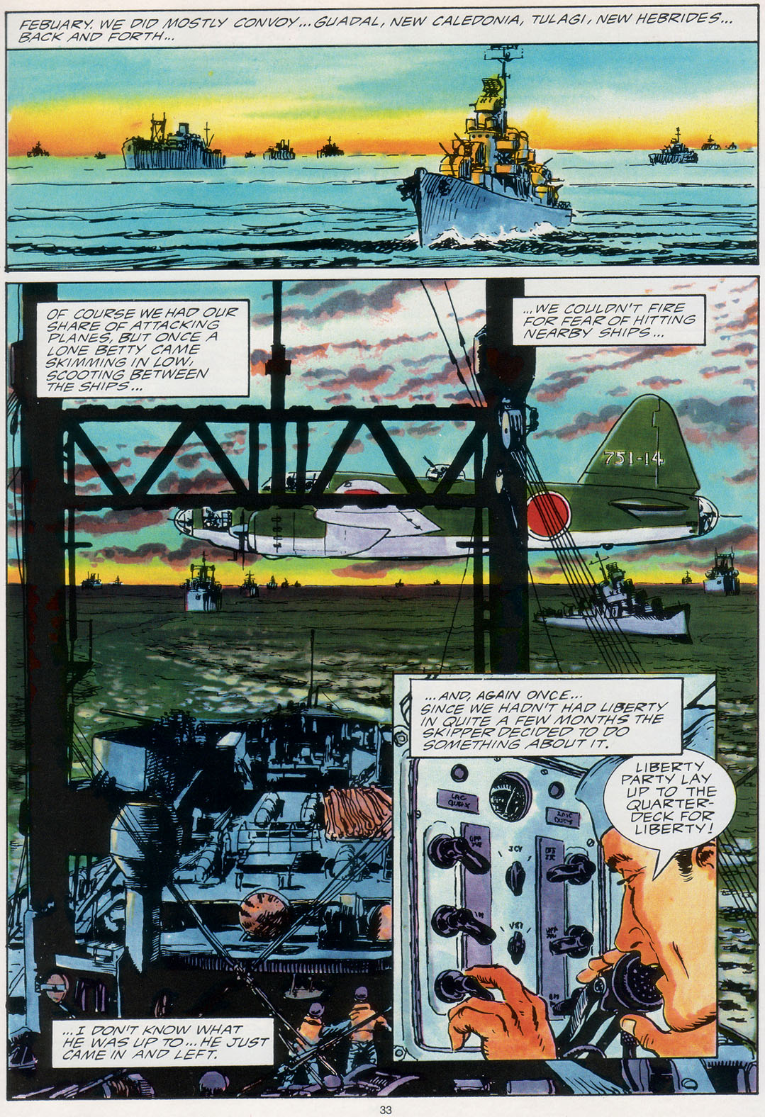 Read online Marvel Graphic Novel comic -  Issue #30 - A Sailor's Story - 39