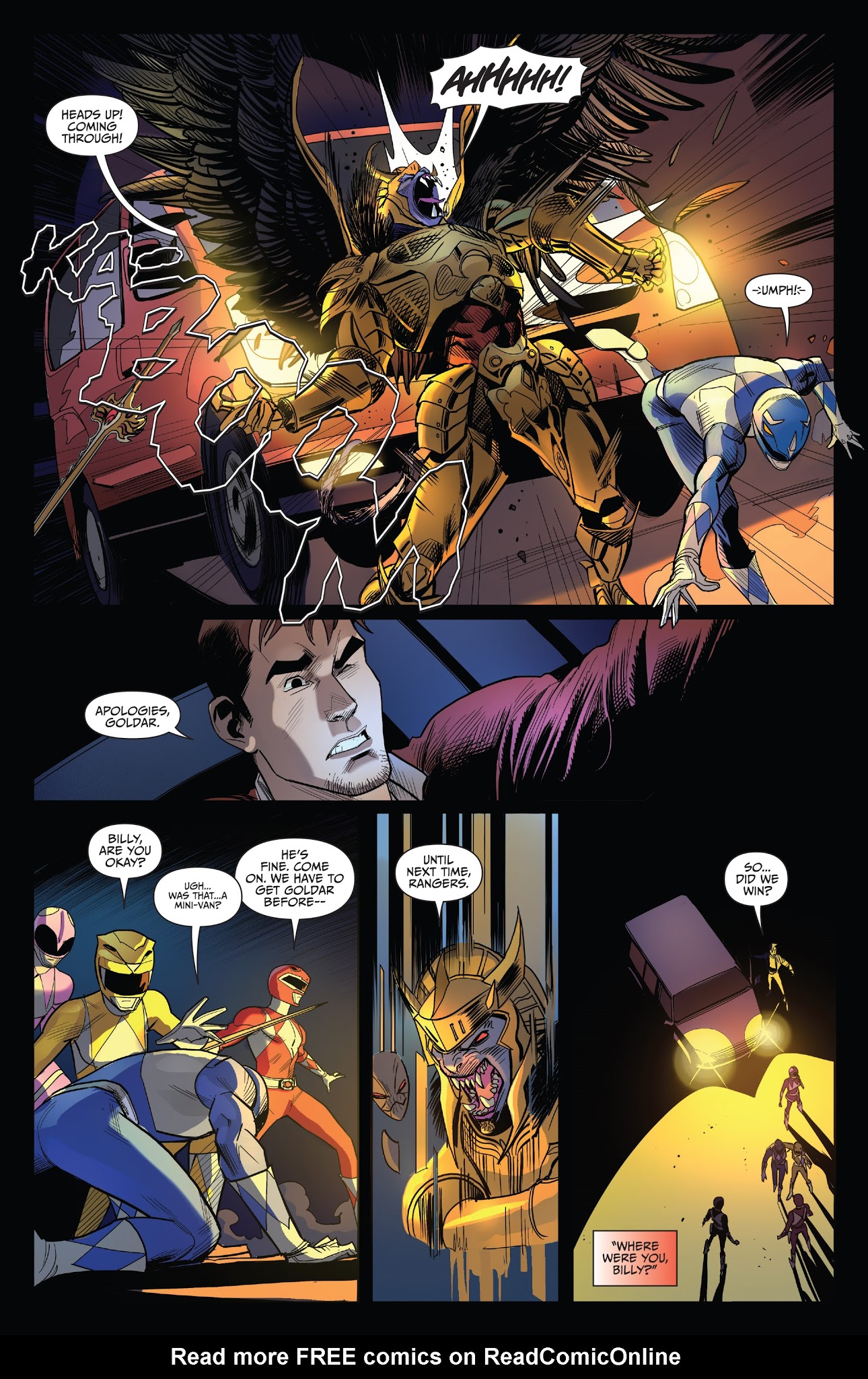 Read online Saban's Go Go Power Rangers comic -  Issue #6 - 14