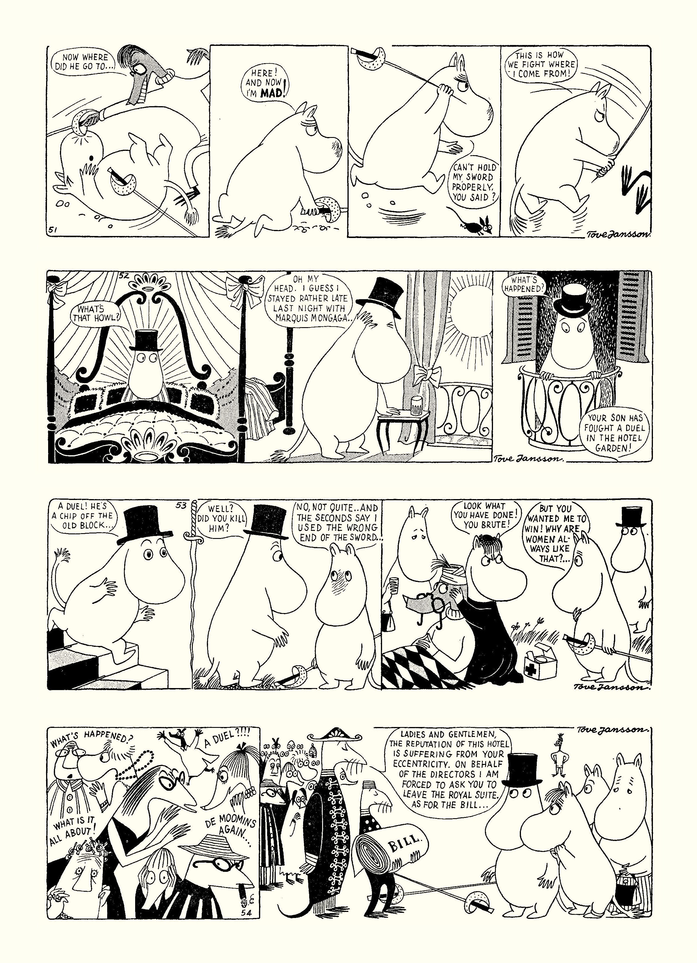 Read online Moomin: The Complete Tove Jansson Comic Strip comic -  Issue # TPB 1 - 61