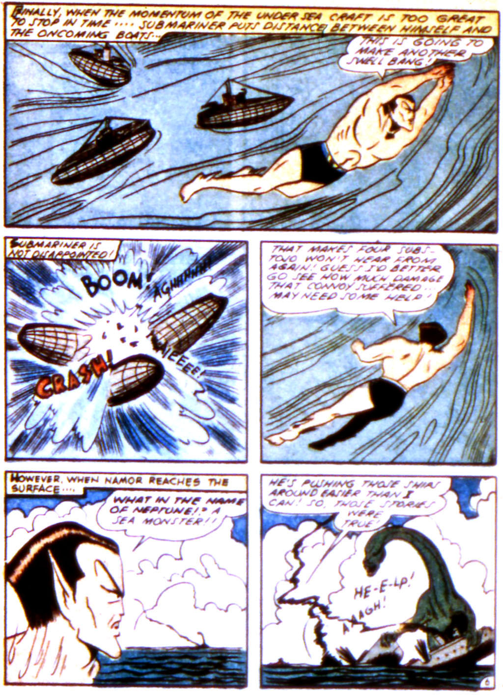 Read online Sub-Mariner Comics comic -  Issue #12 - 20