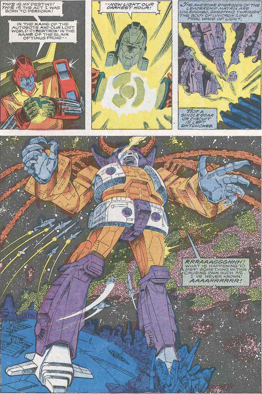Read online The Transformers: The Movie comic -  Issue #3 - 23