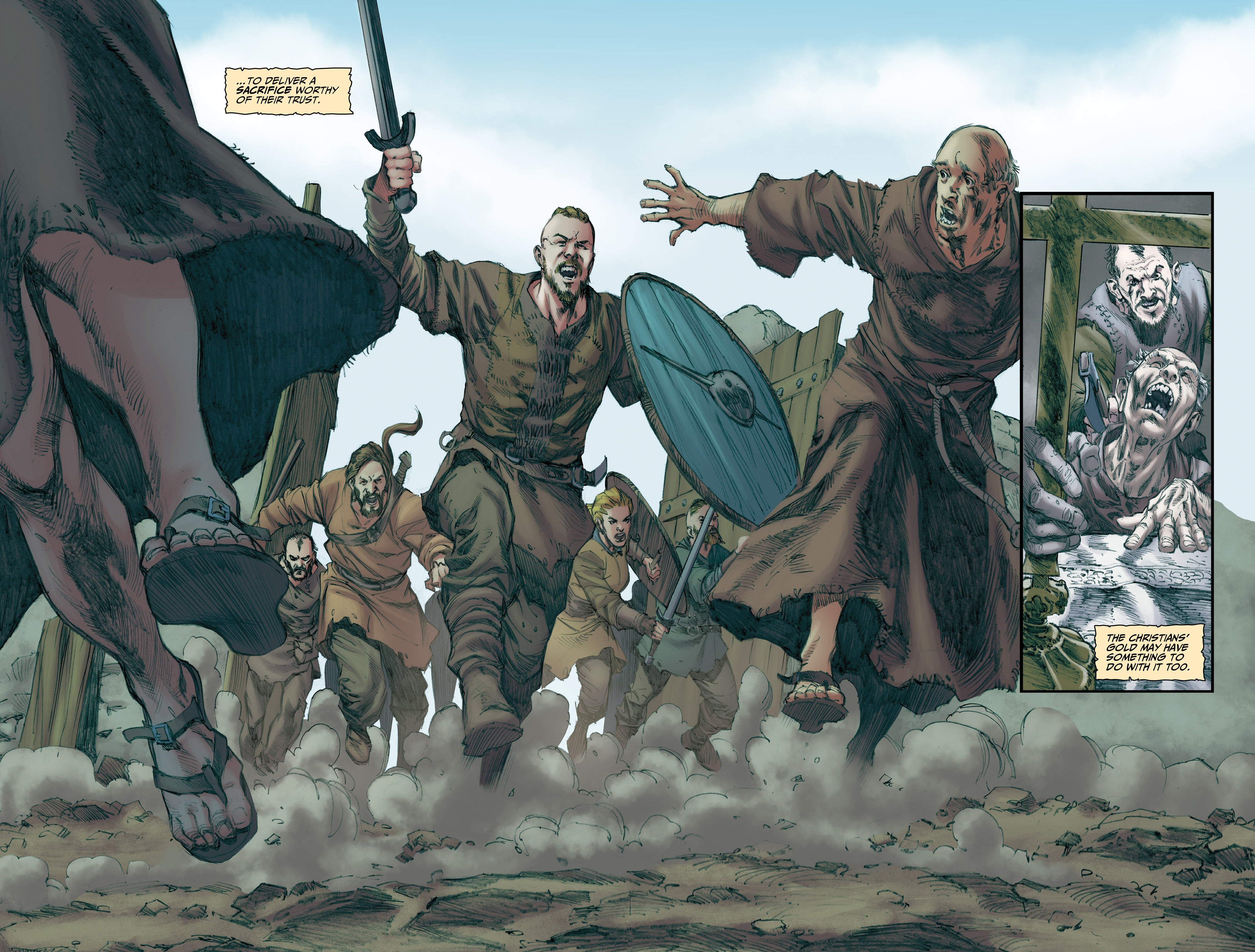 Read online Vikings: Godhead comic -  Issue #1 - 4