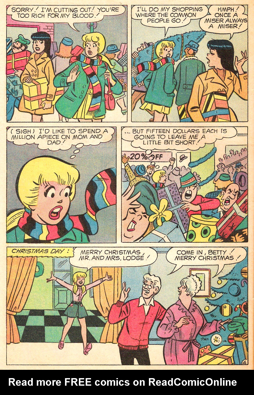 Read online Archie's Girls Betty and Veronica comic -  Issue #169 - 32