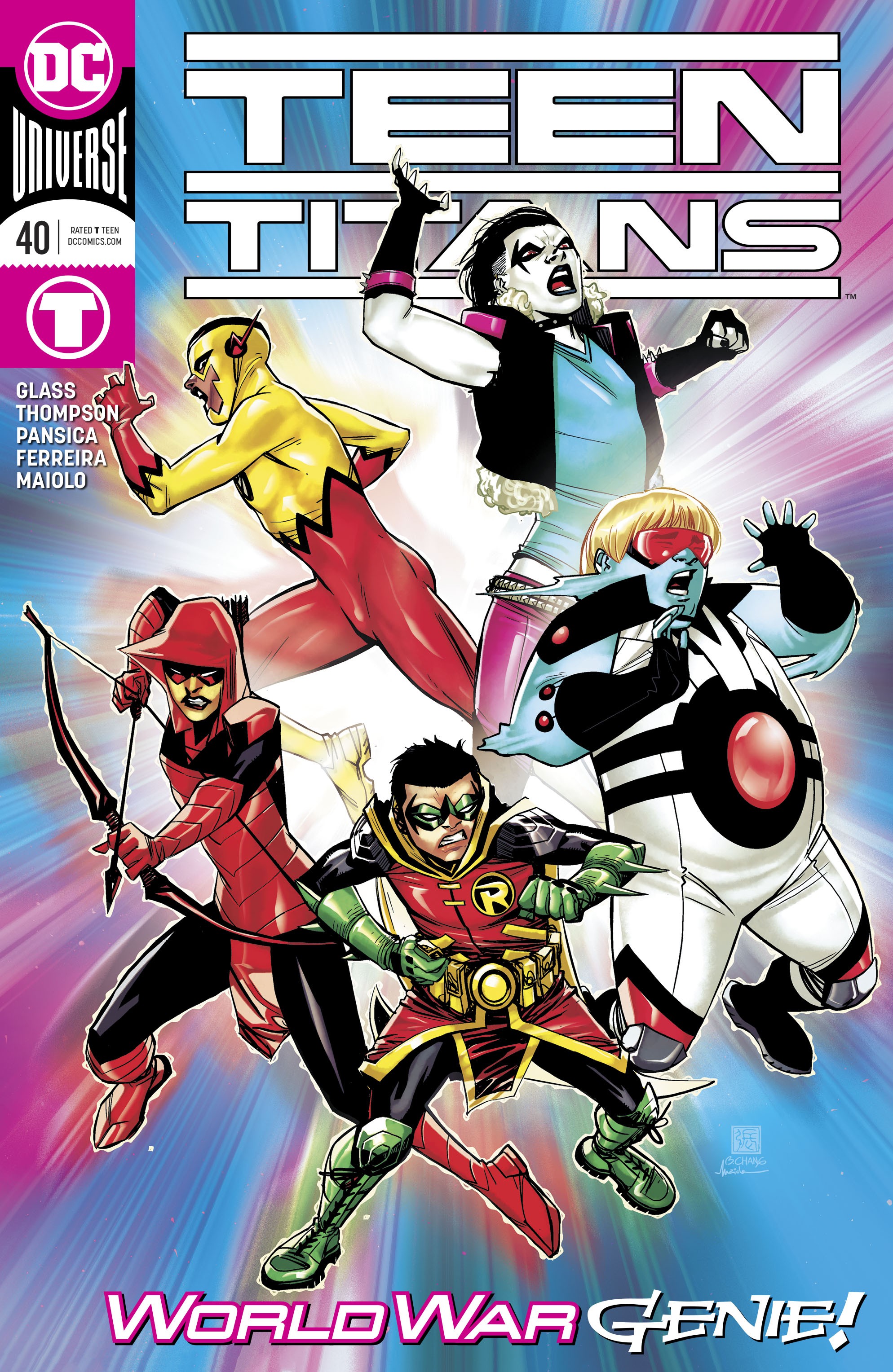 Read online Teen Titans (2016) comic -  Issue #40 - 1