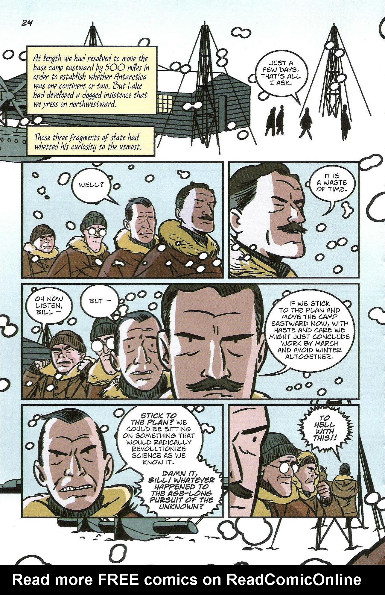 Read online At the Mountains of Madness comic -  Issue # Full - 21