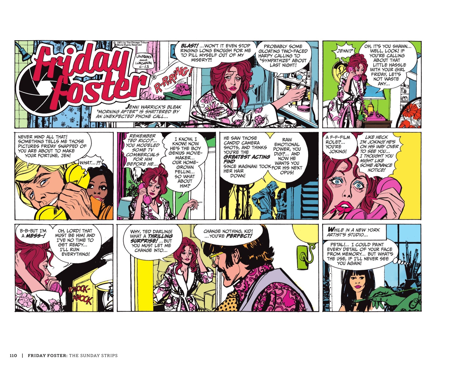 Read online Friday Foster: The Sunday Strips comic -  Issue # TPB (Part 2) - 11