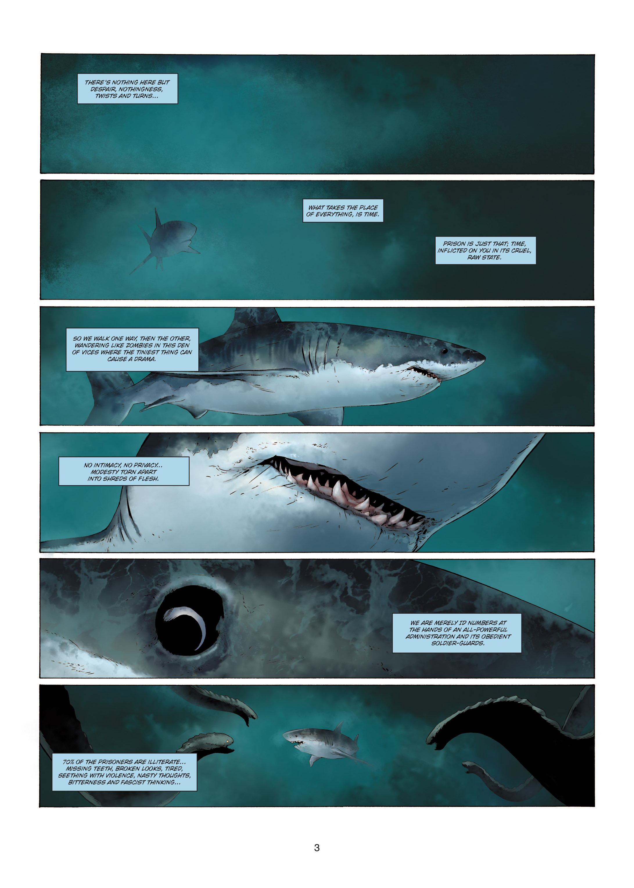 Read online Deepwater Prison comic -  Issue #2 - 3