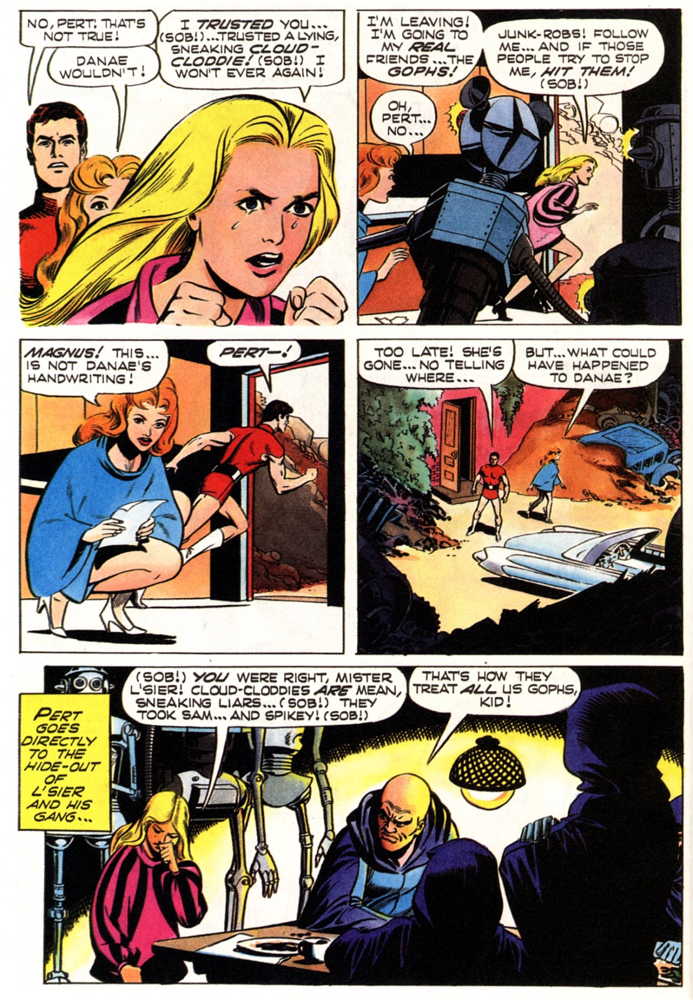 Read online Vintage Magnus, Robot Fighter comic -  Issue #4 - 18