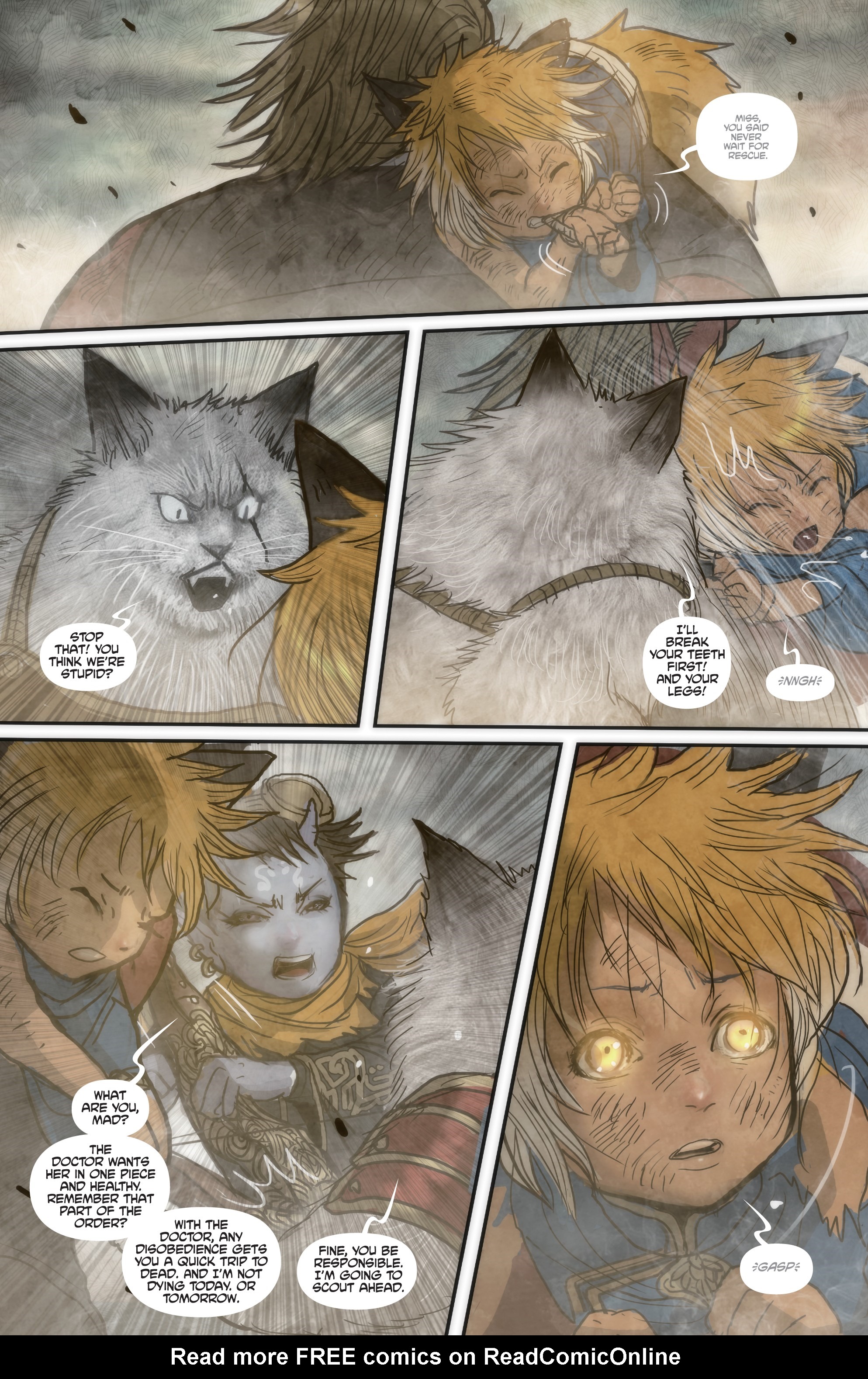 Read online Monstress comic -  Issue #19 - 24