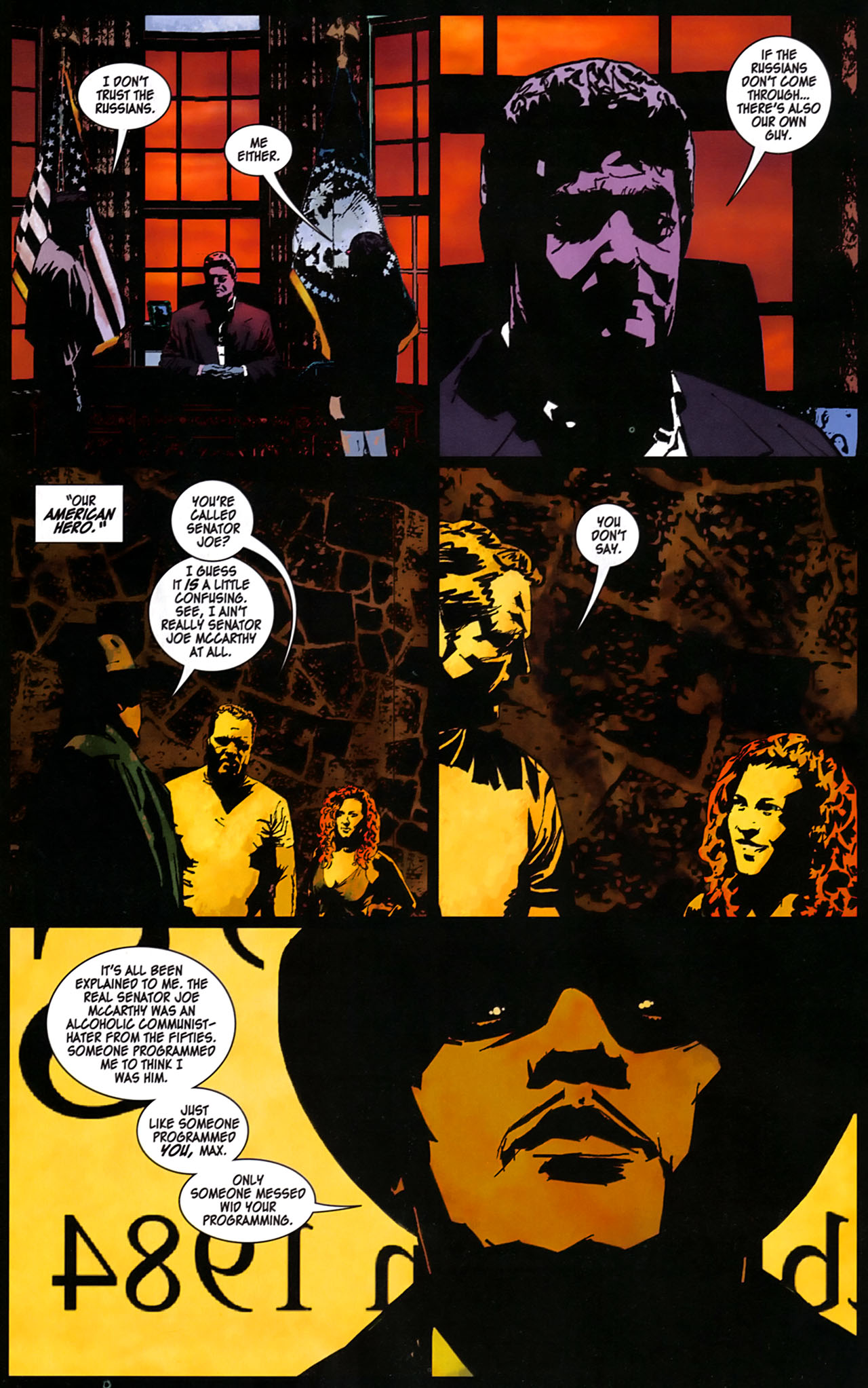 Read online The Programme comic -  Issue #5 - 6