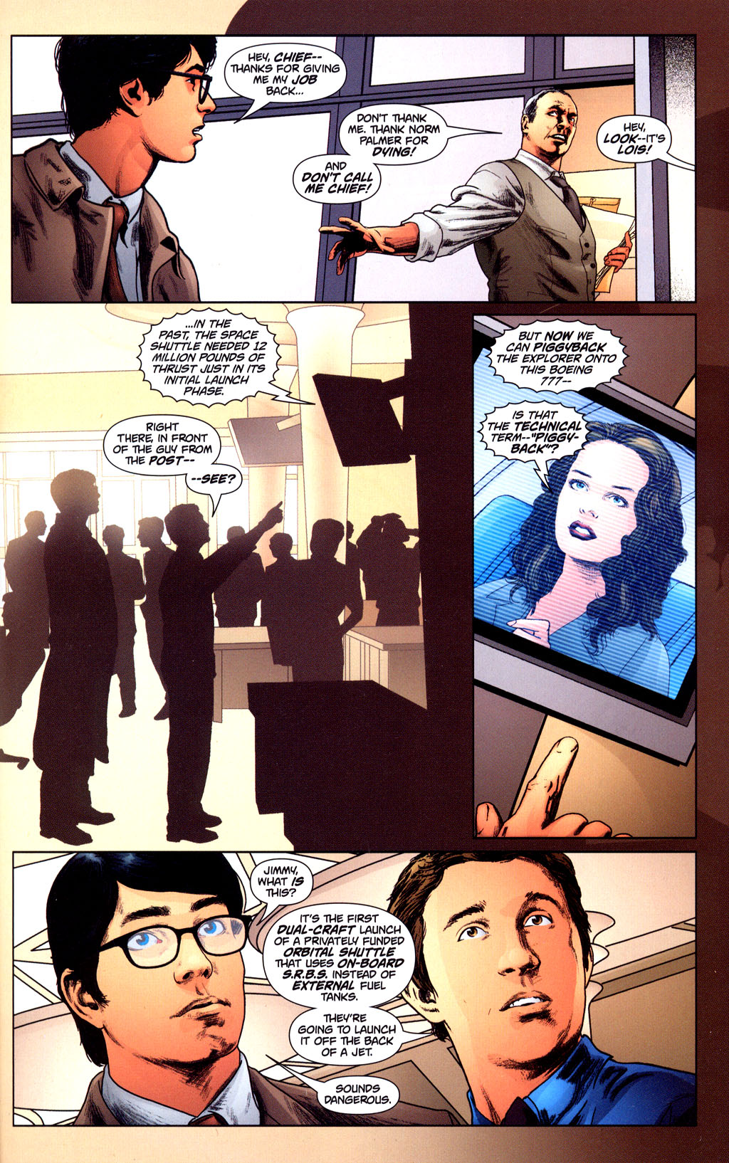 Read online Superman Returns:  The Official Movie Adaptation comic -  Issue # Full - 19