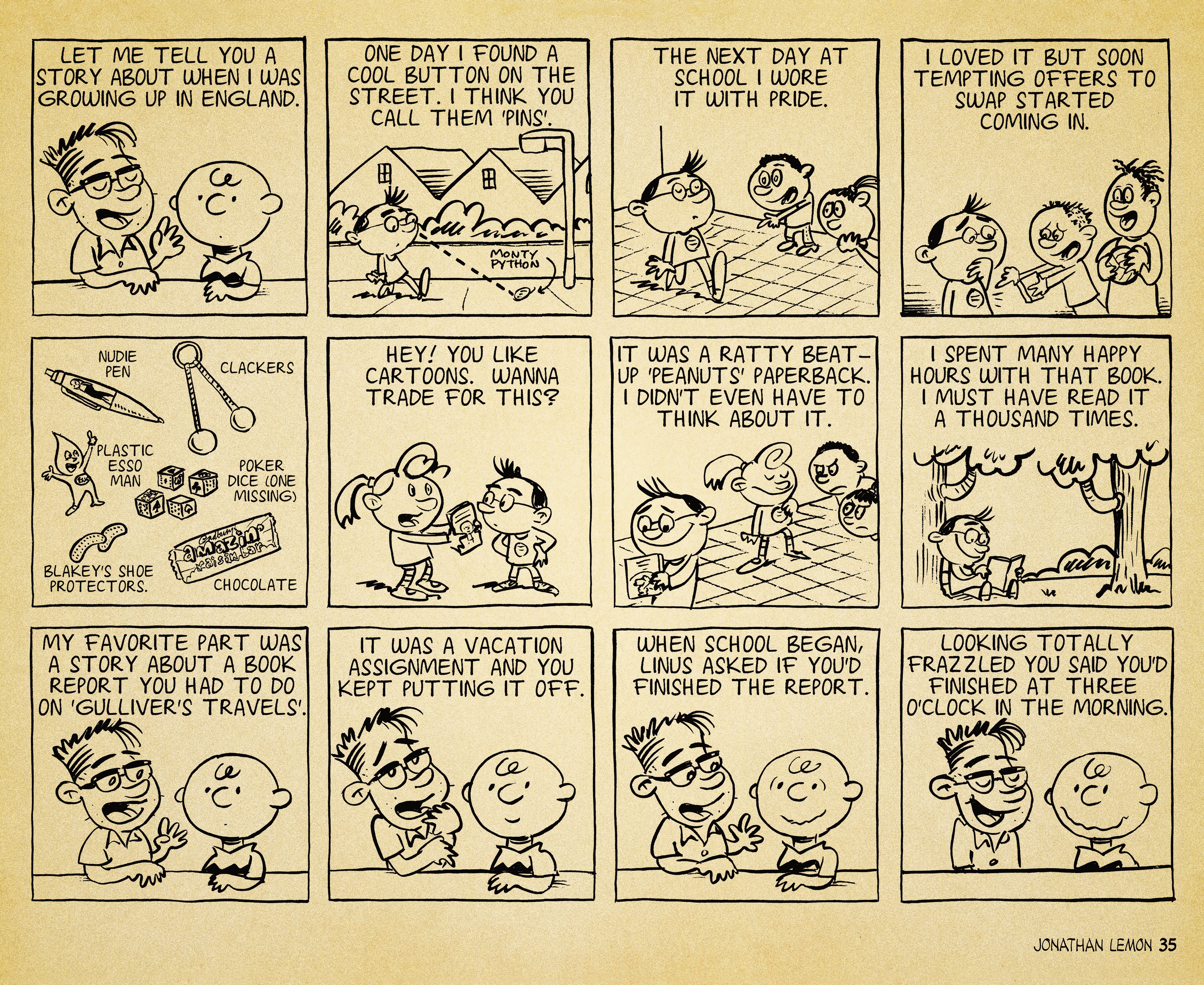 Read online Peanuts: A Tribute to Charles M. Schulz comic -  Issue # TPB (Part 1) - 37