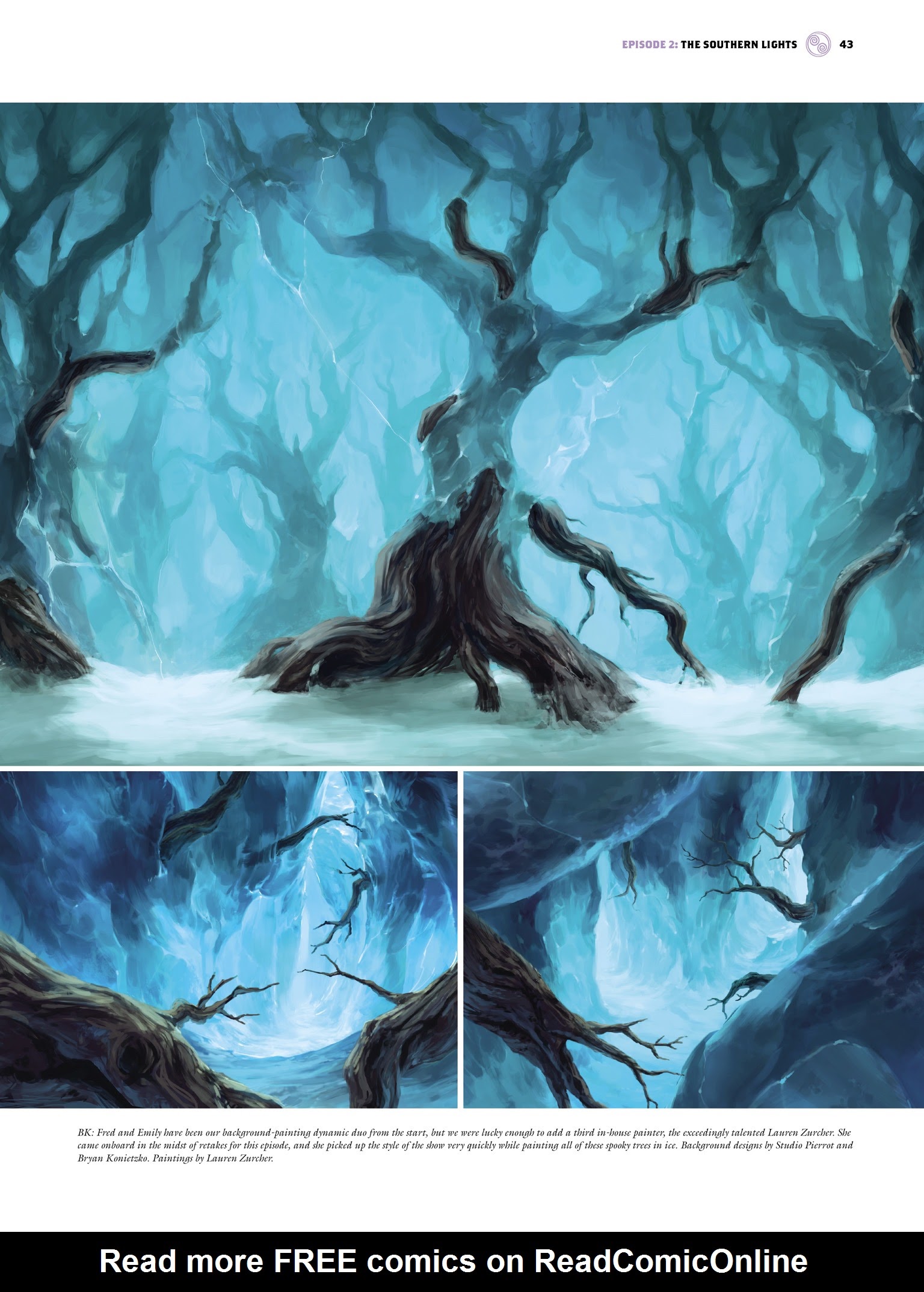 Read online The Legend of Korra: The Art of the Animated Series comic -  Issue # TPB 2 - 41