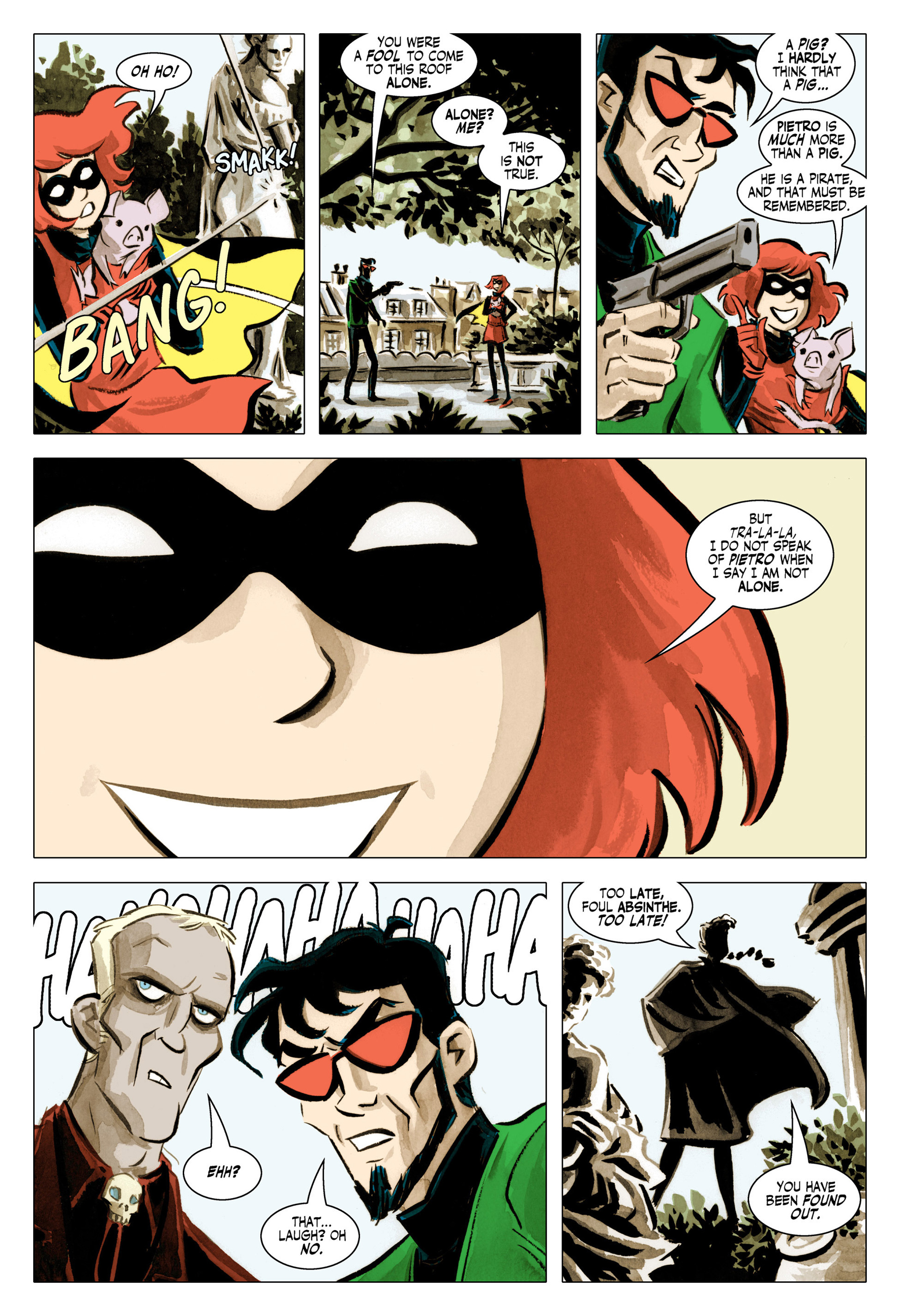 Read online Bandette (2012) comic -  Issue #8 - 20