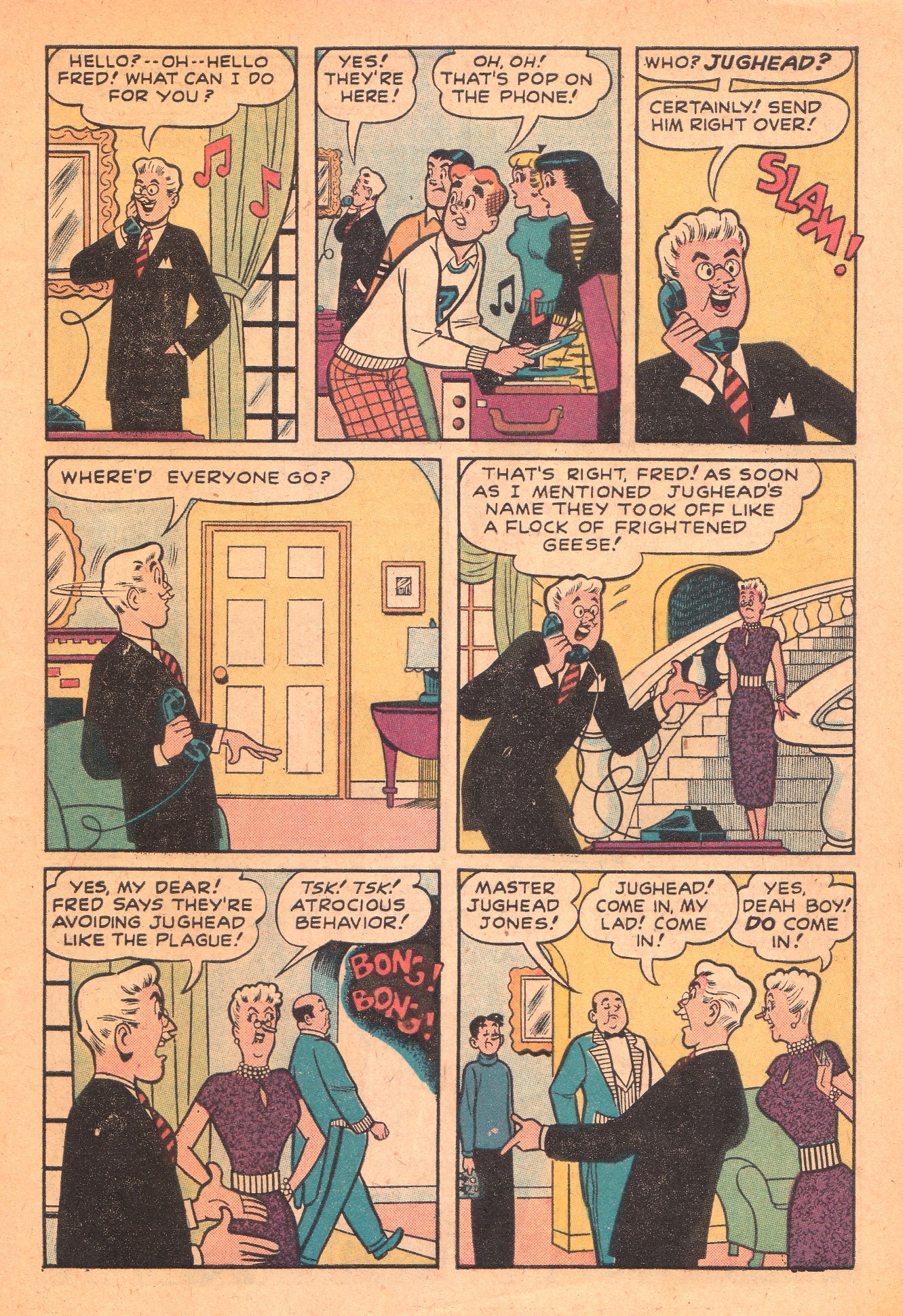 Read online Archie's Pal Jughead comic -  Issue #50 - 5