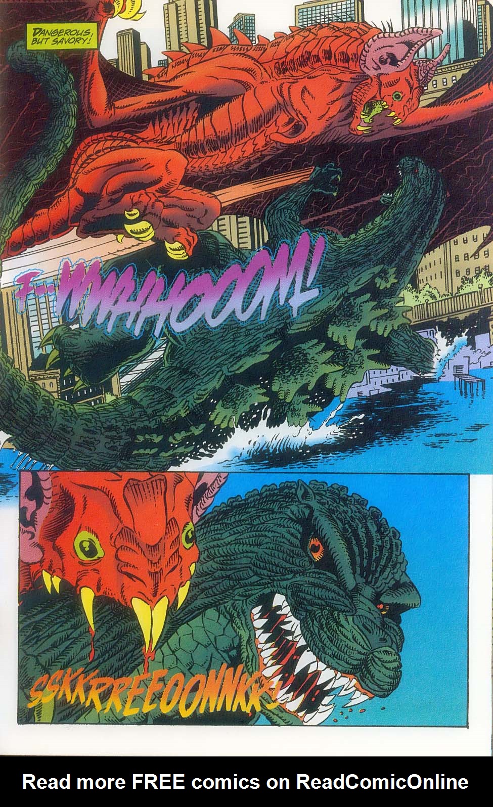 Read online Godzilla (1995) comic -  Issue #4 - 15