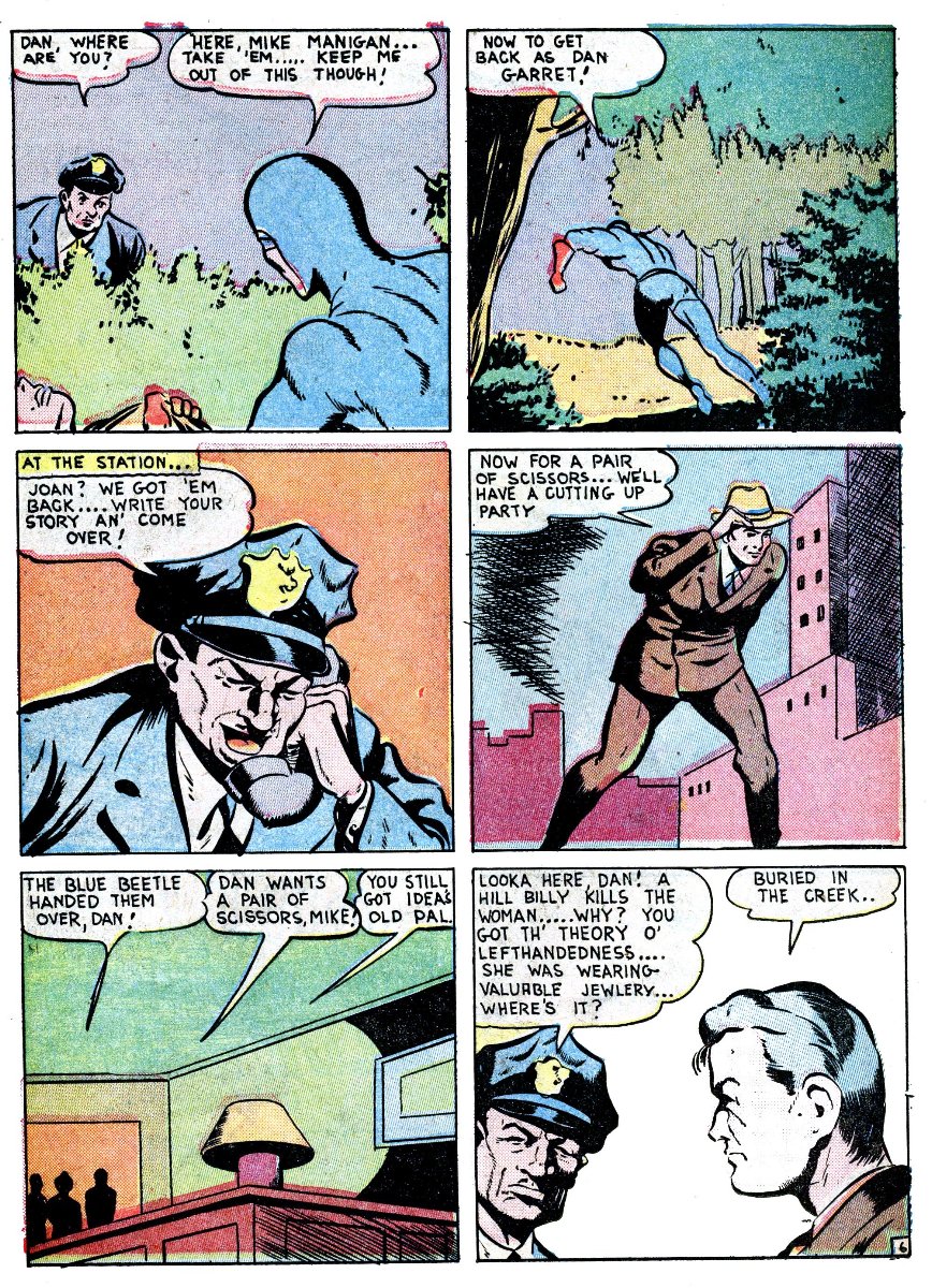 Read online The Blue Beetle comic -  Issue #25 - 41