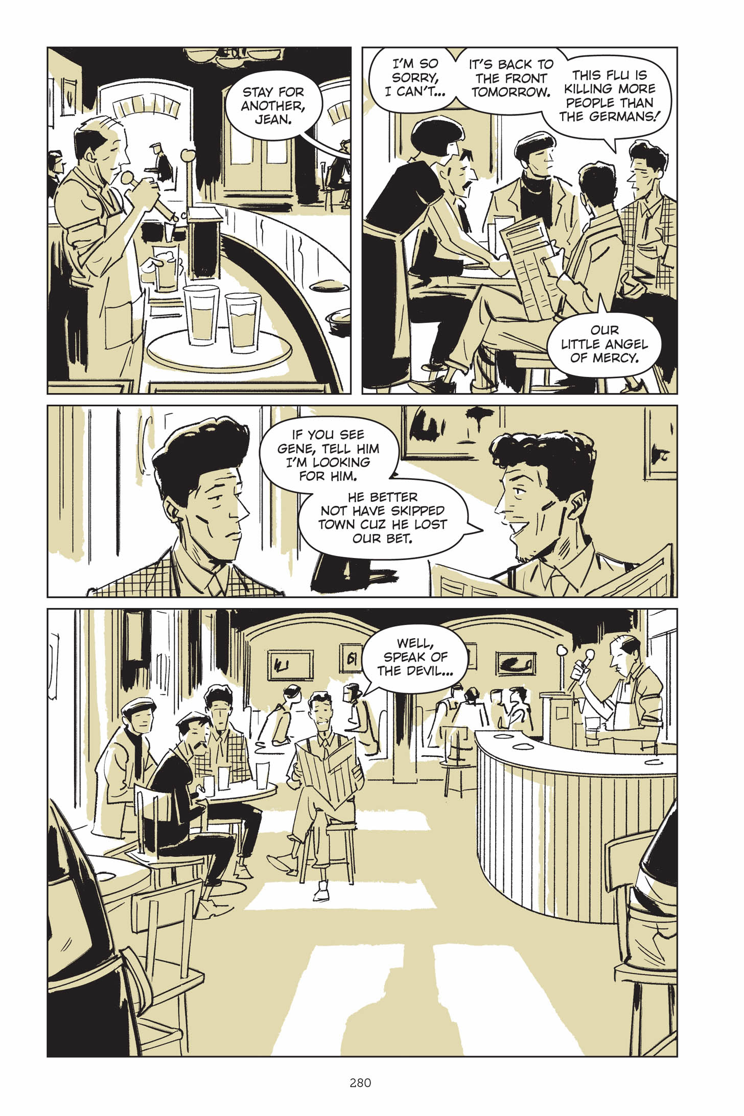 Read online Now Let Me Fly: A Portrait of Eugene Bullard comic -  Issue # TPB (Part 3) - 75