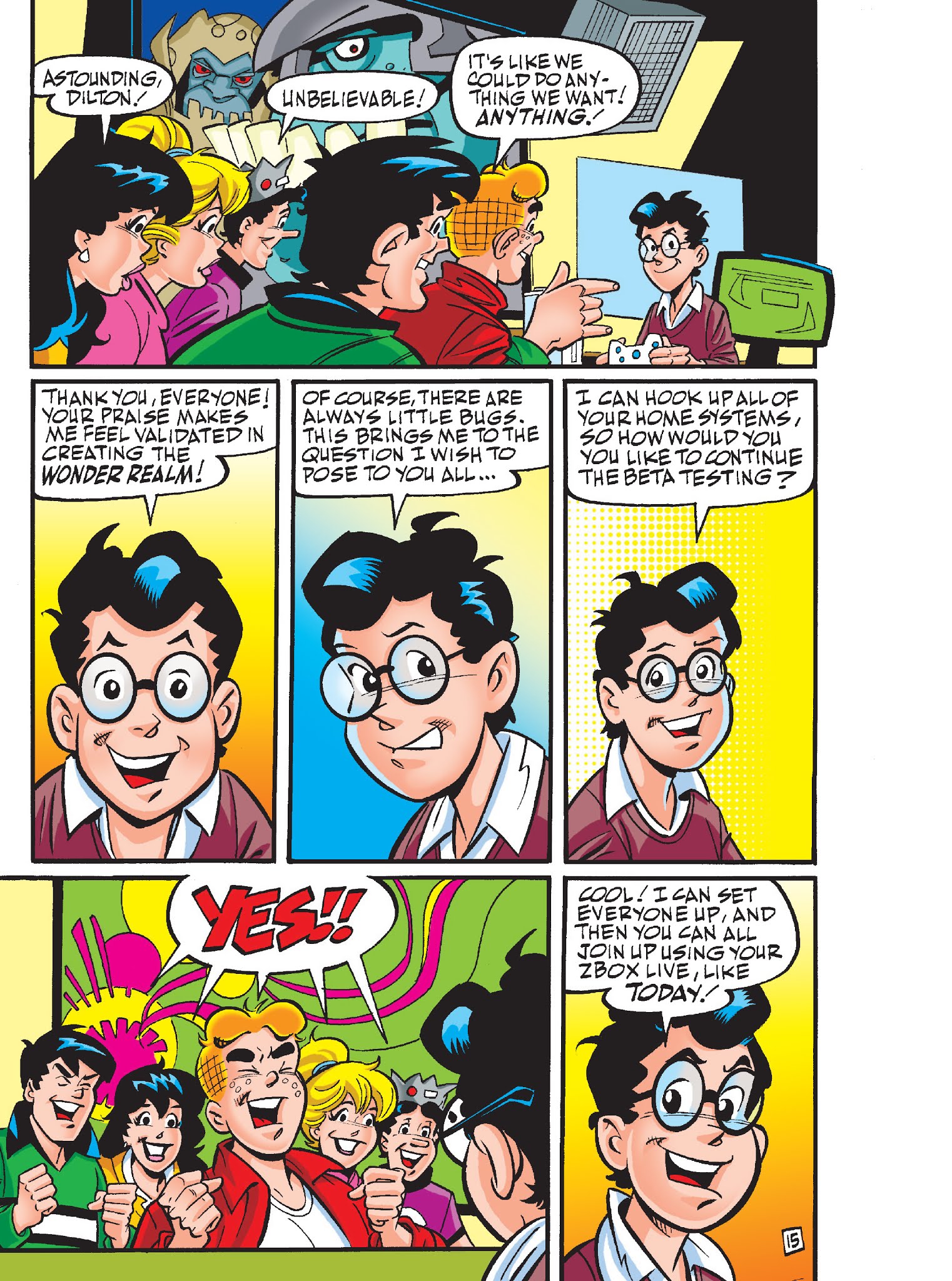 Read online Archie's Funhouse Double Digest comic -  Issue #25 - 50