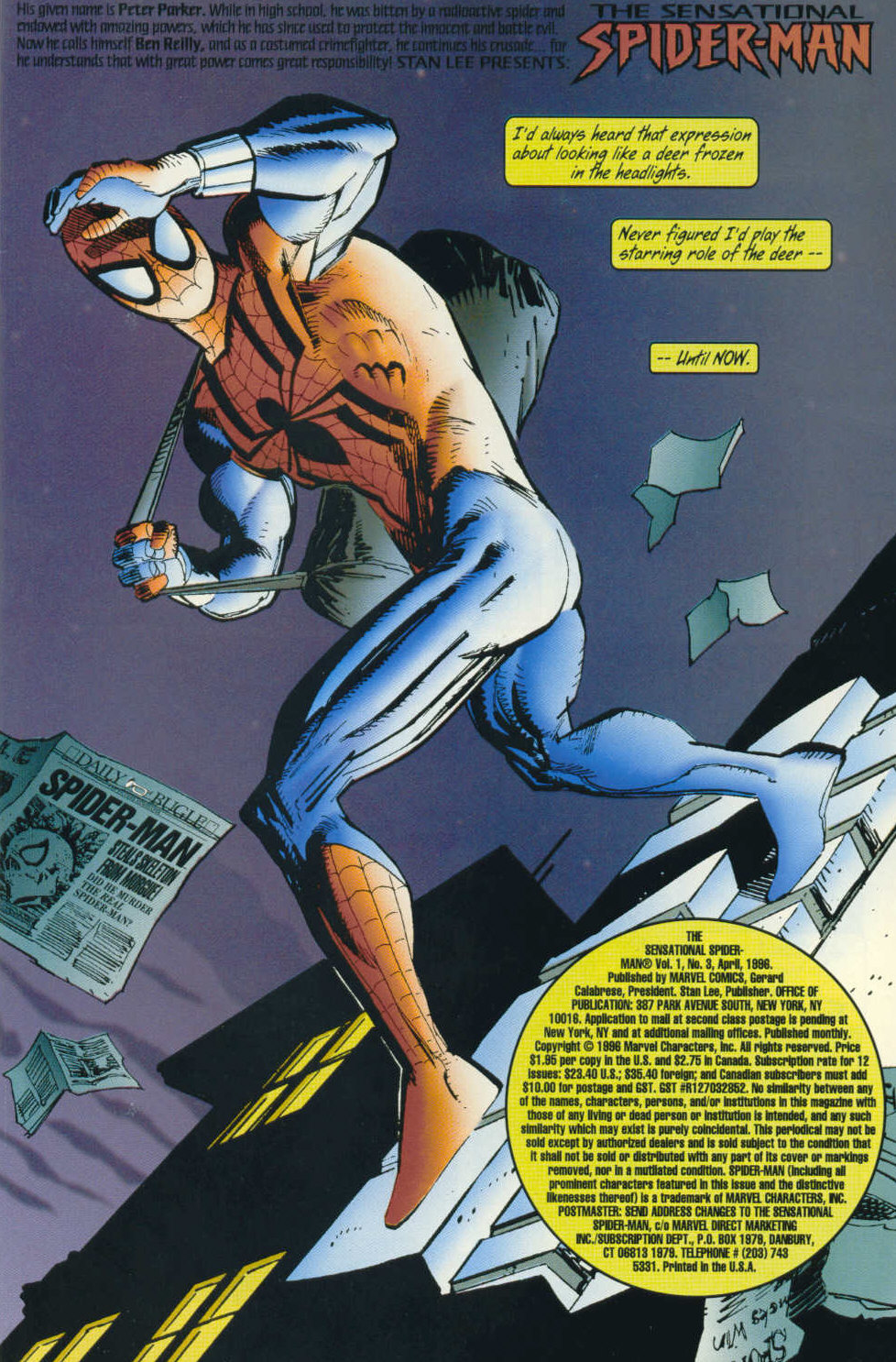 Read online The Sensational Spider-Man (1996) comic -  Issue #3 - 2