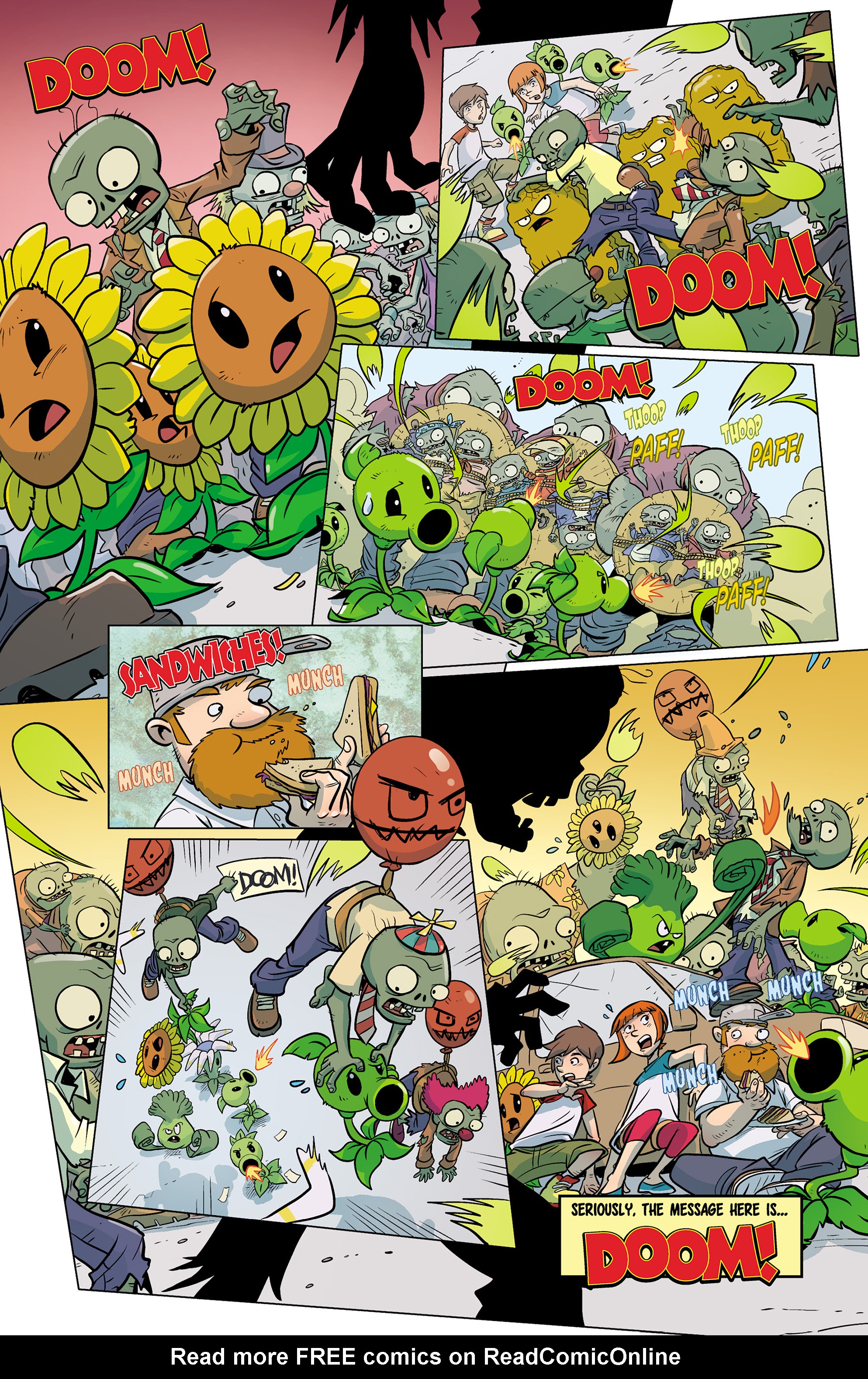 Read online Plants vs. Zombies: Grown Sweet Home comic -  Issue #6 - 19