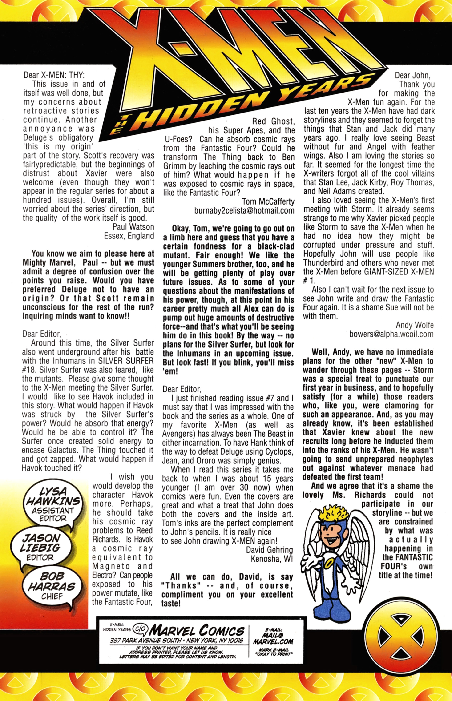 Read online X-Men: Hidden Years comic -  Issue #9 - 25