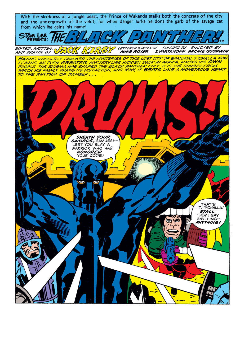 Read online Black Panther (1977) comic -  Issue #7 - 2