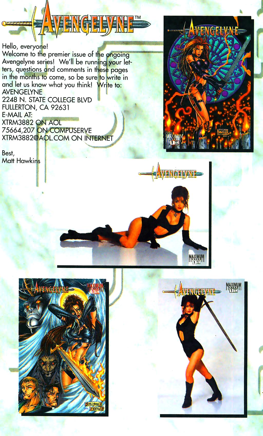 Read online Avengelyne (1996) comic -  Issue #1 - 28