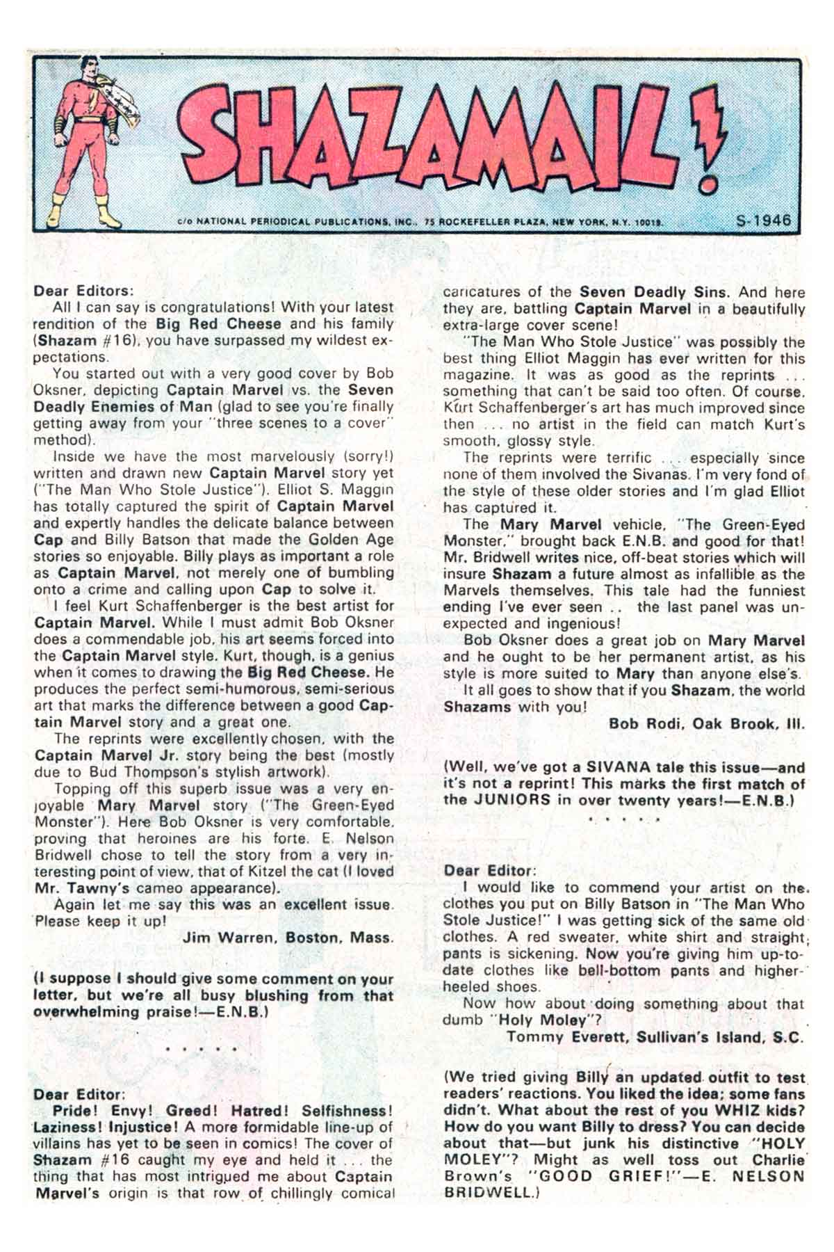 Read online Shazam! (1973) comic -  Issue #18 - 13