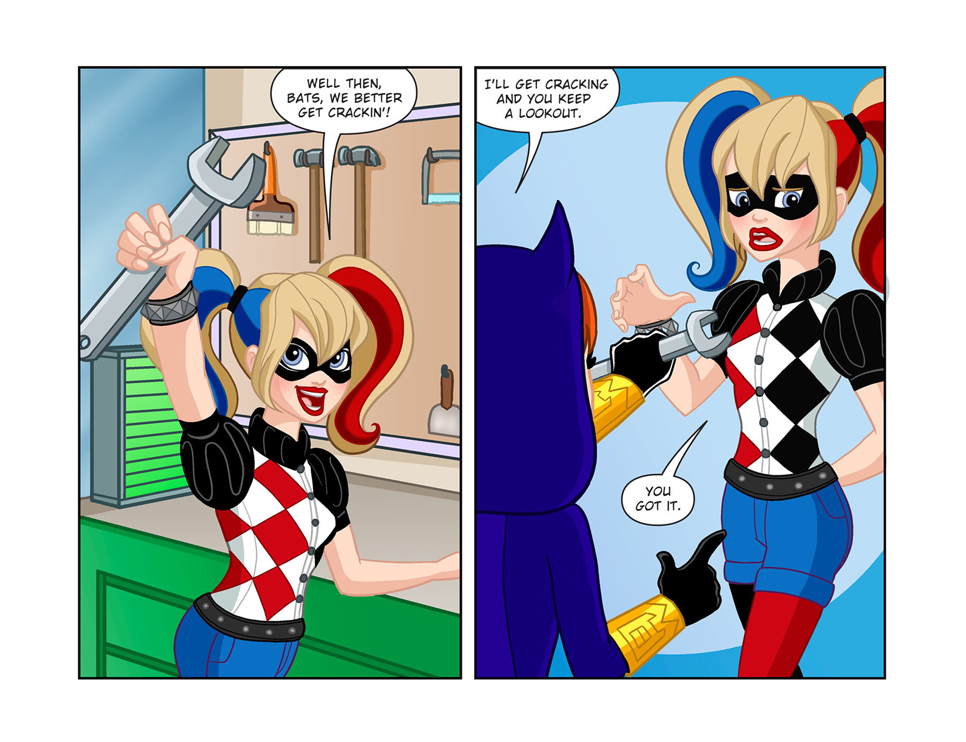Read online DC Super Hero Girls: Past Times at Super Hero High comic -  Issue #6 - 13