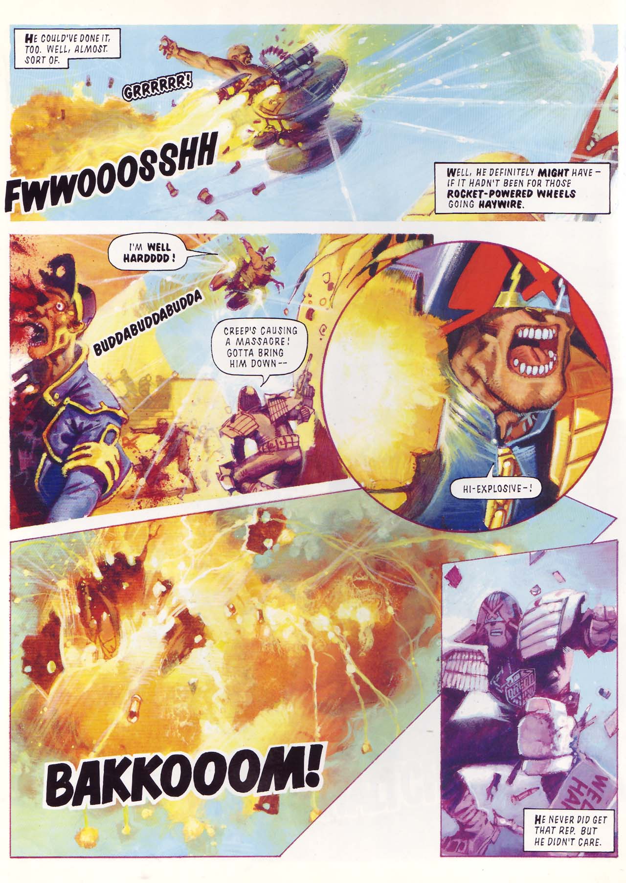 Read online Judge Dredd: Mechanismo comic -  Issue # TPB - 111