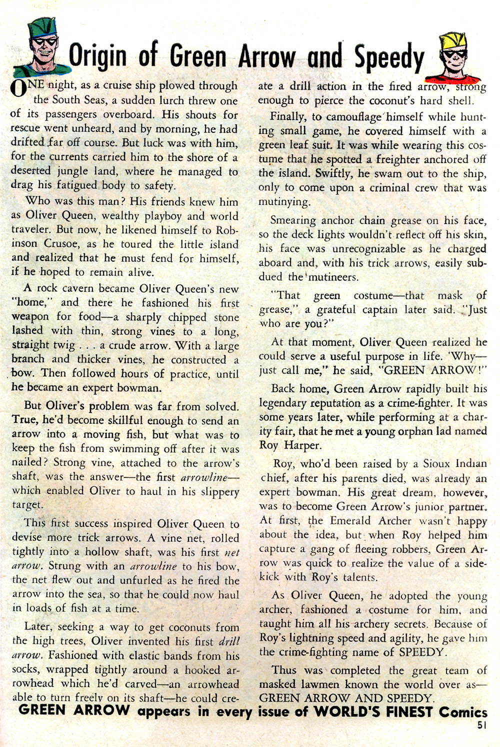 Read online Secret Origins (1961) comic -  Issue # Full - 42
