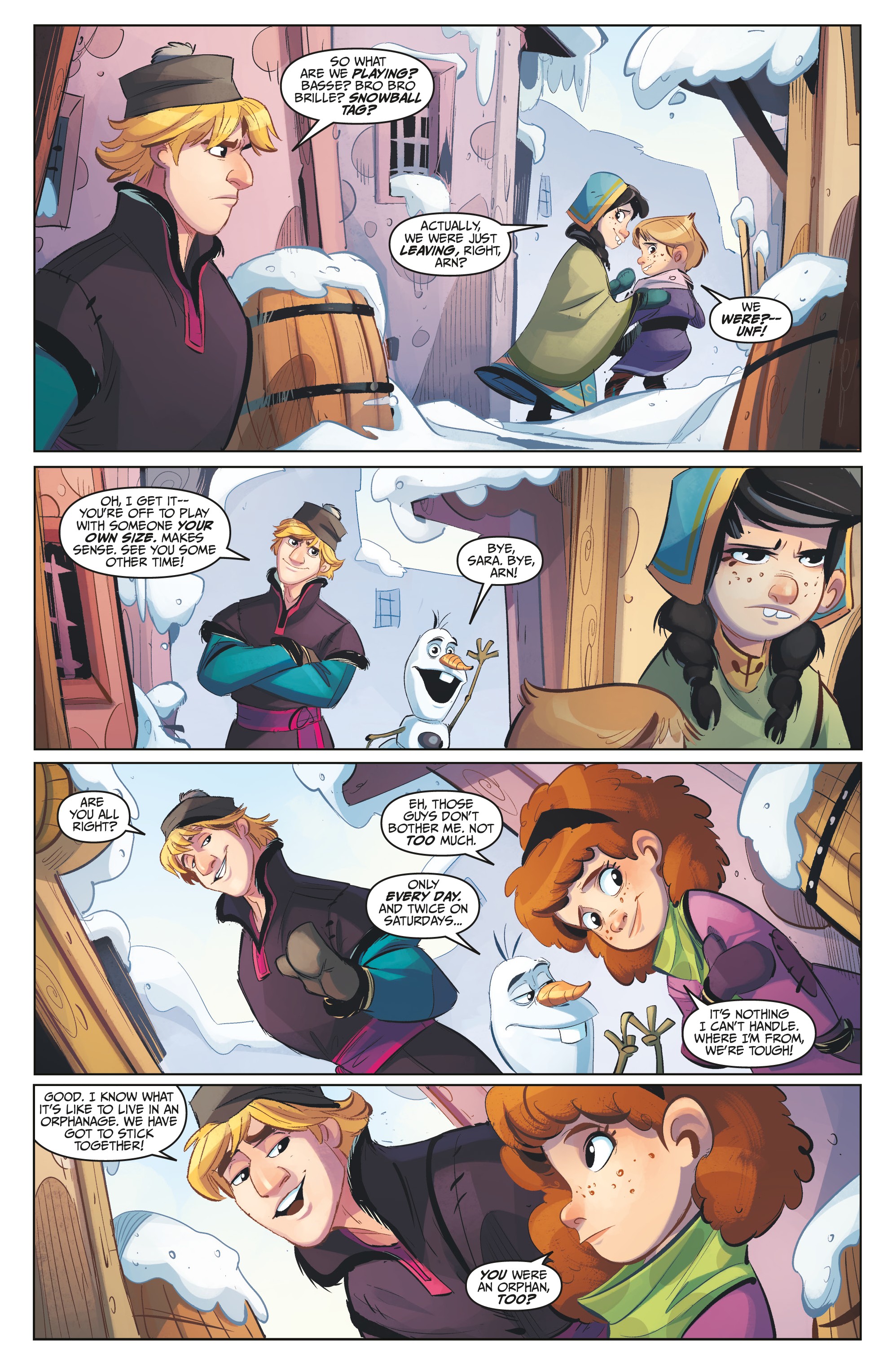 Read online Disney Frozen: The Hero Within comic -  Issue #1 - 9