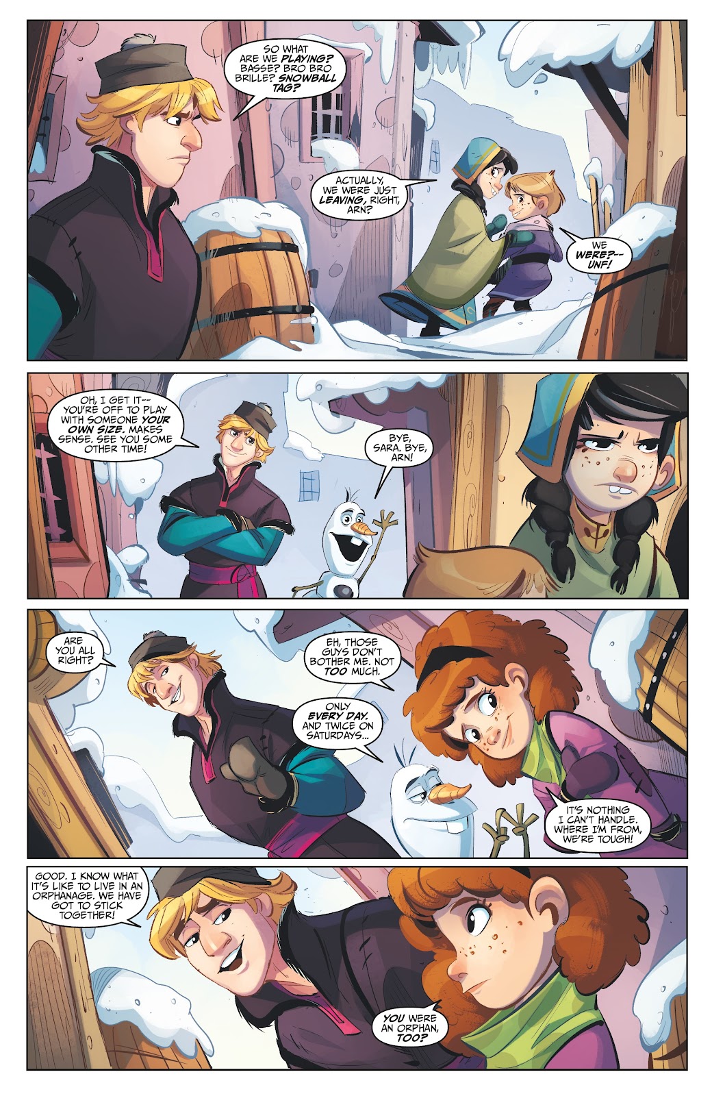 Read online Disney Frozen: The Hero Within comic -  Issue #1 - 9