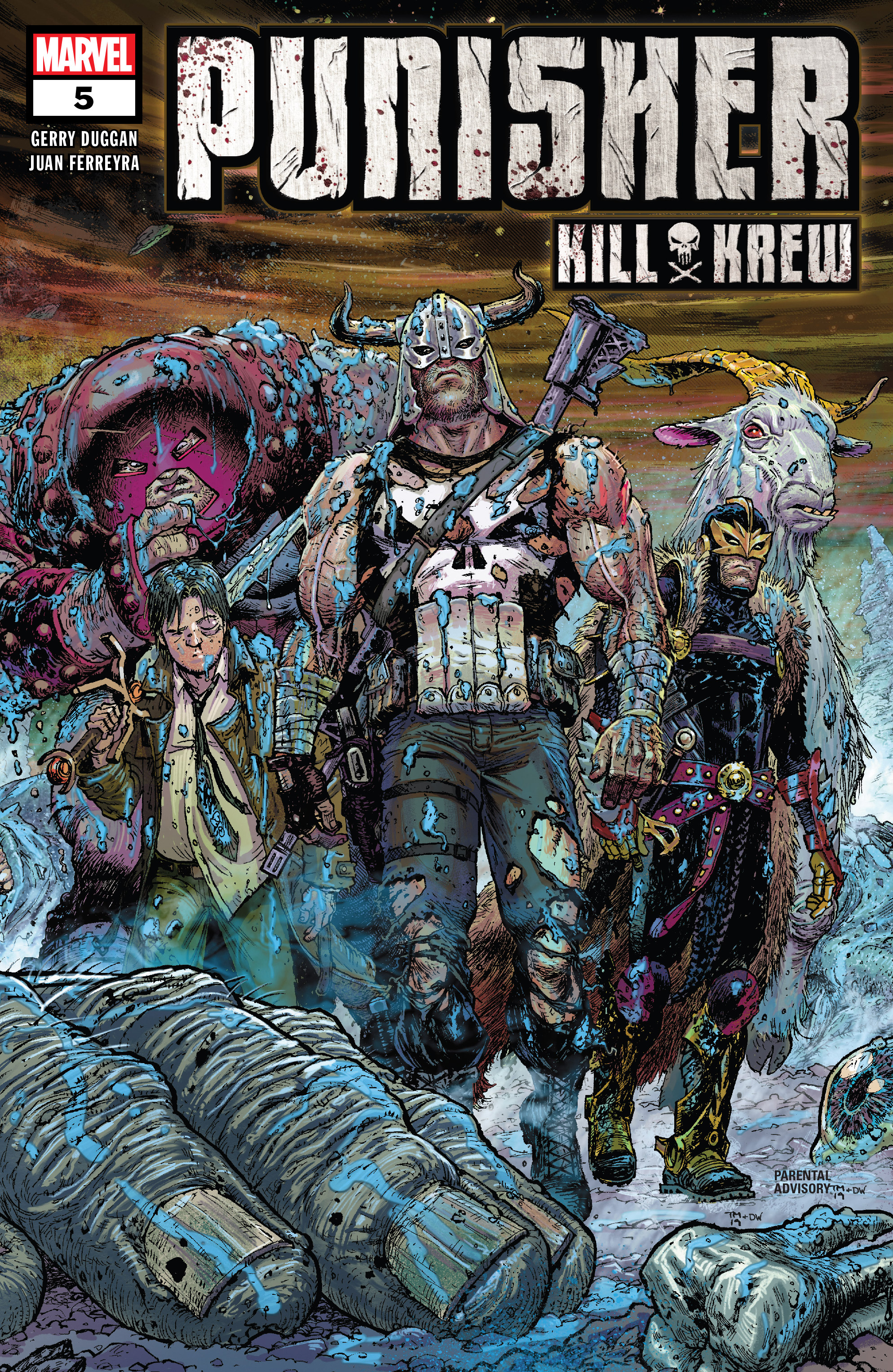 Read online Punisher Kill Krew comic -  Issue #5 - 1