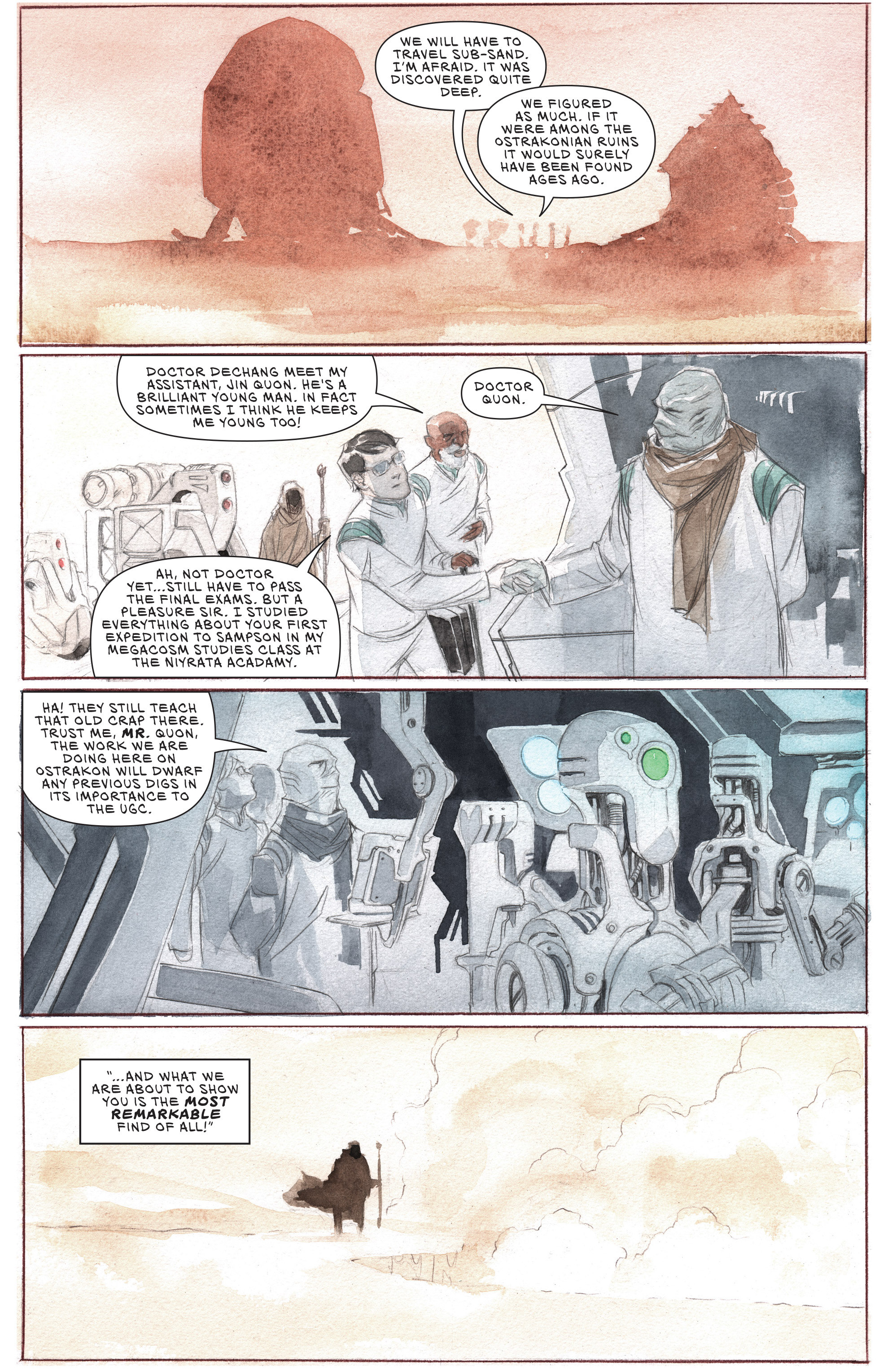 Read online Descender comic -  Issue #6 - 7