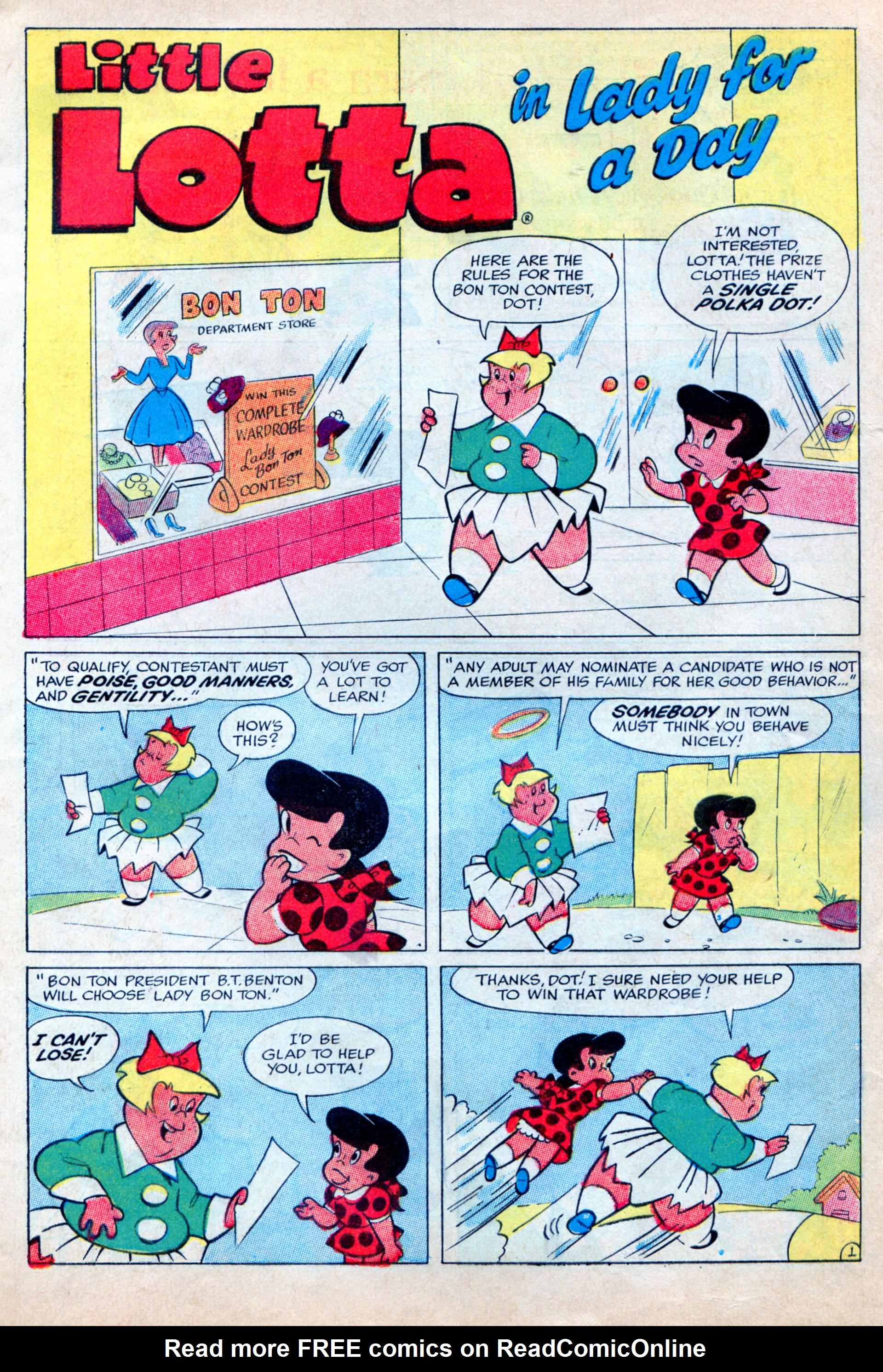 Read online Little Lotta comic -  Issue #35 - 5