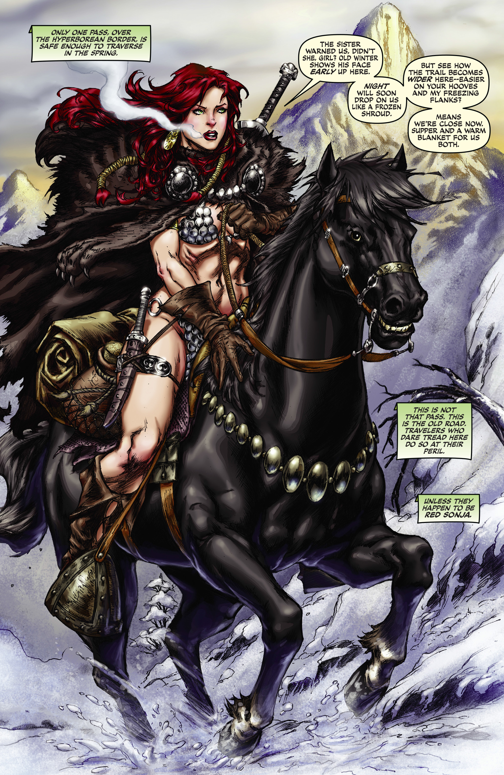 Read online Red Sonja Travels comic -  Issue # TPB 2 (Part 1) - 74