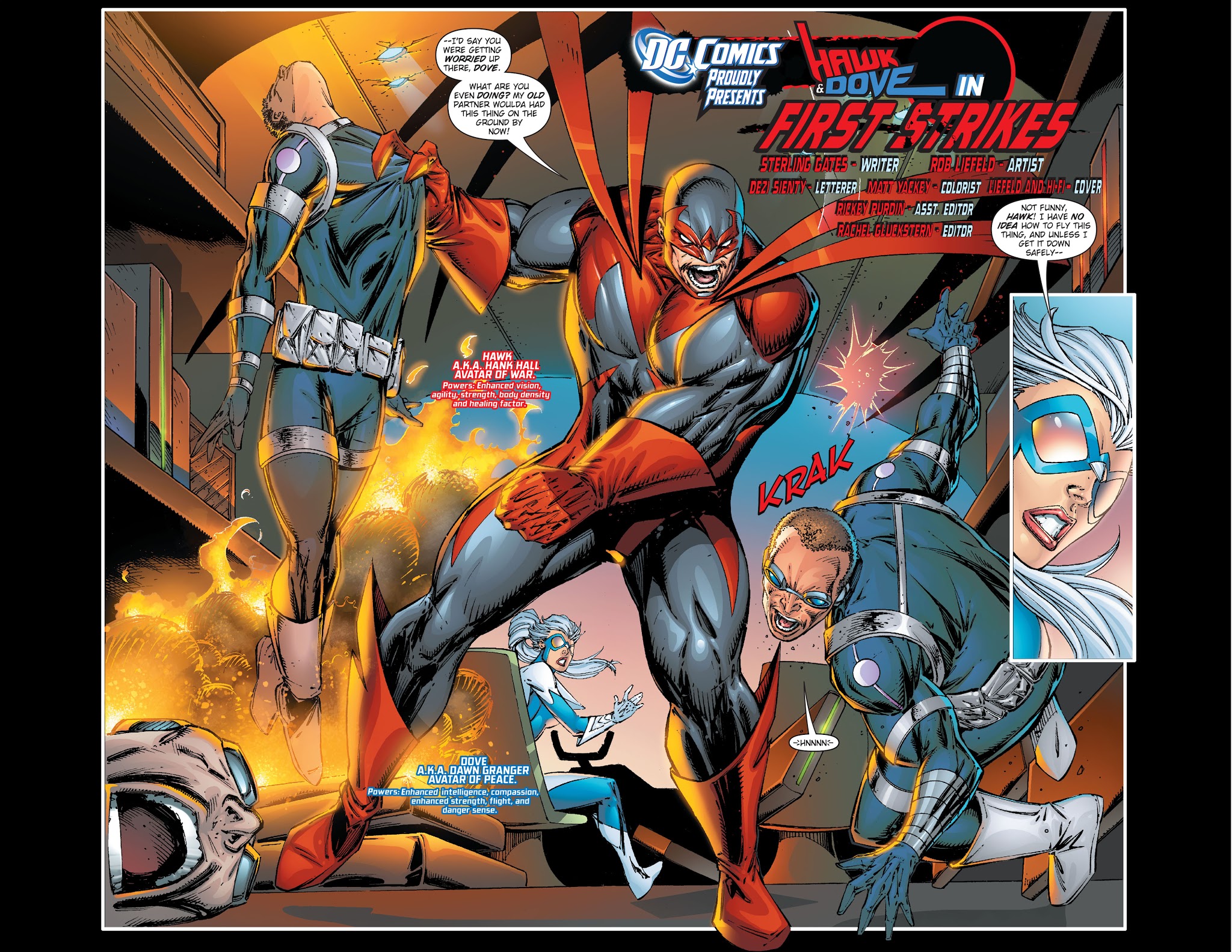 Read online Hawk and Dove (2011) comic -  Issue #1 - 4